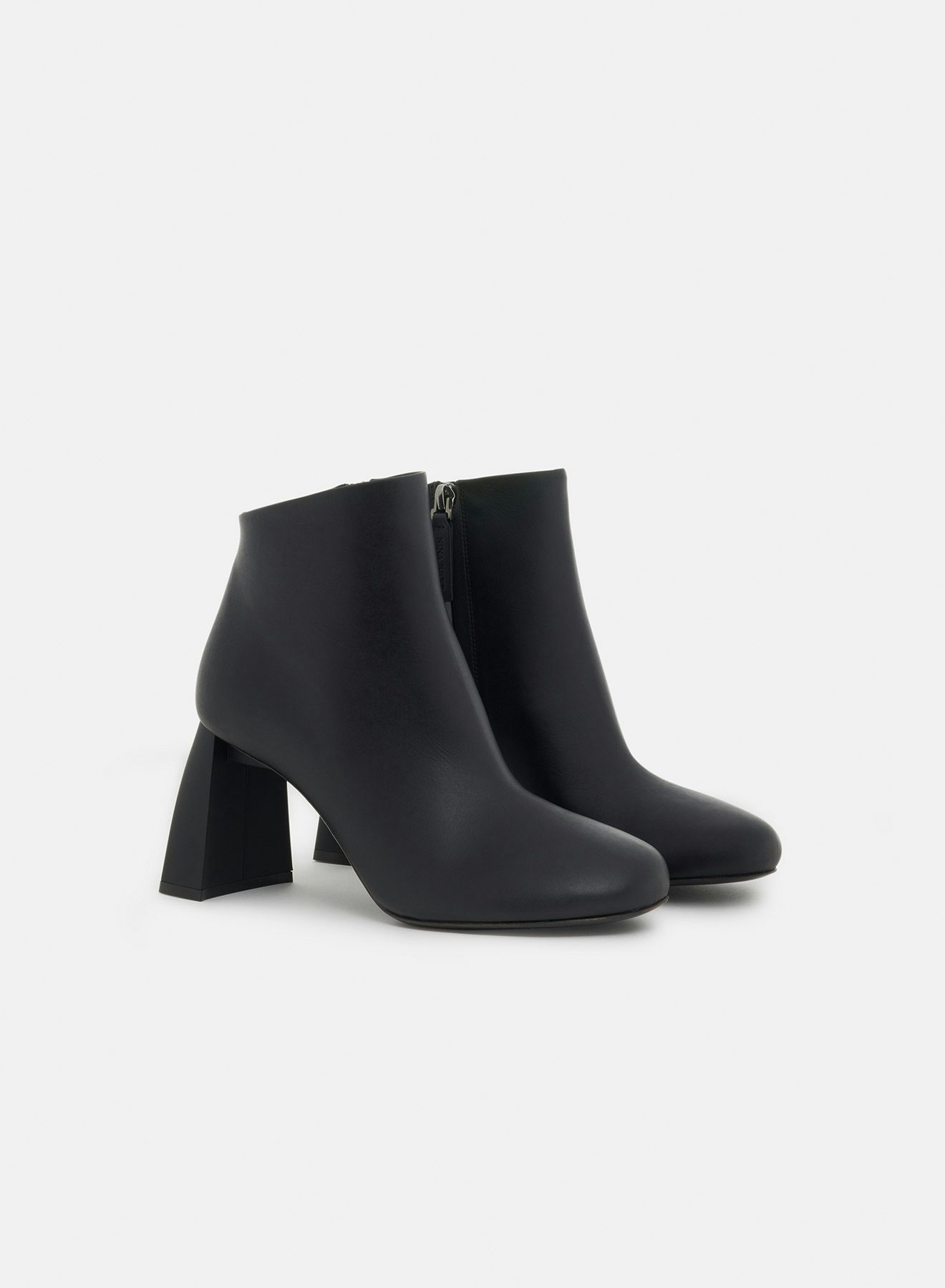 Calf leather ankle boots black - Nina Ricci
