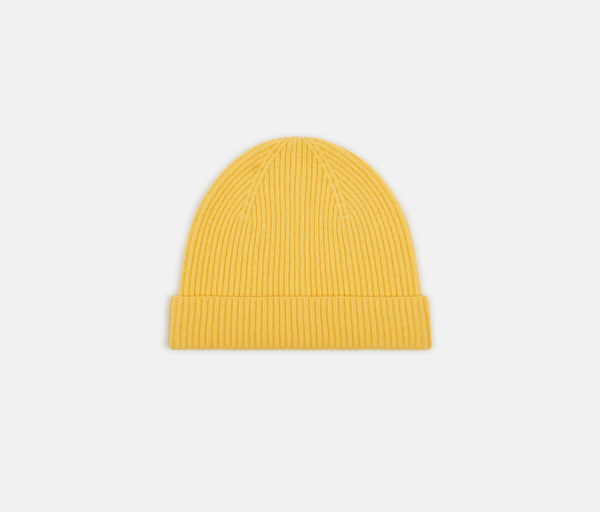 Ribbed wool beanie yellow - Nina Ricci