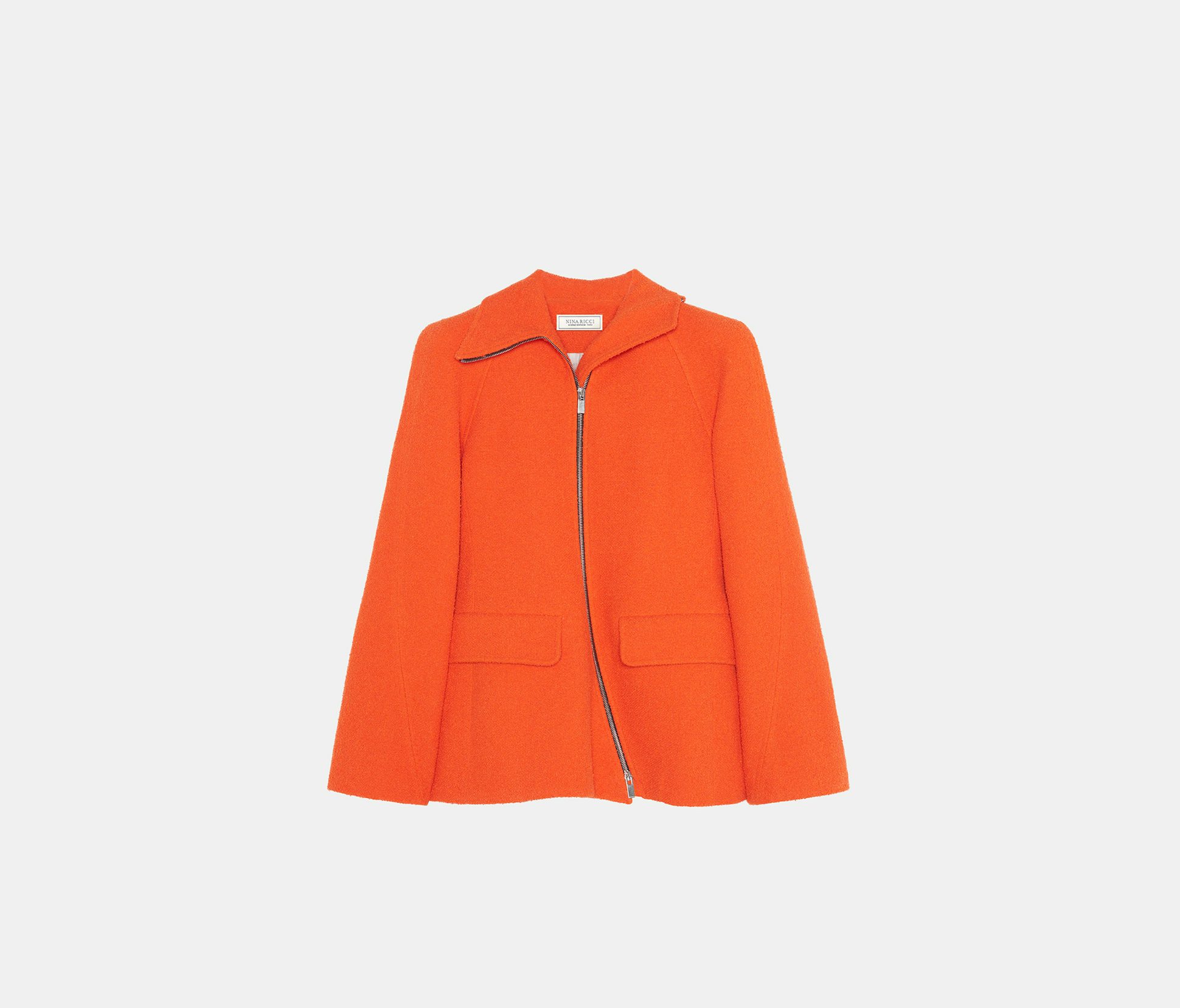 Bouclette cotton jacket Orange - Nina Ricci