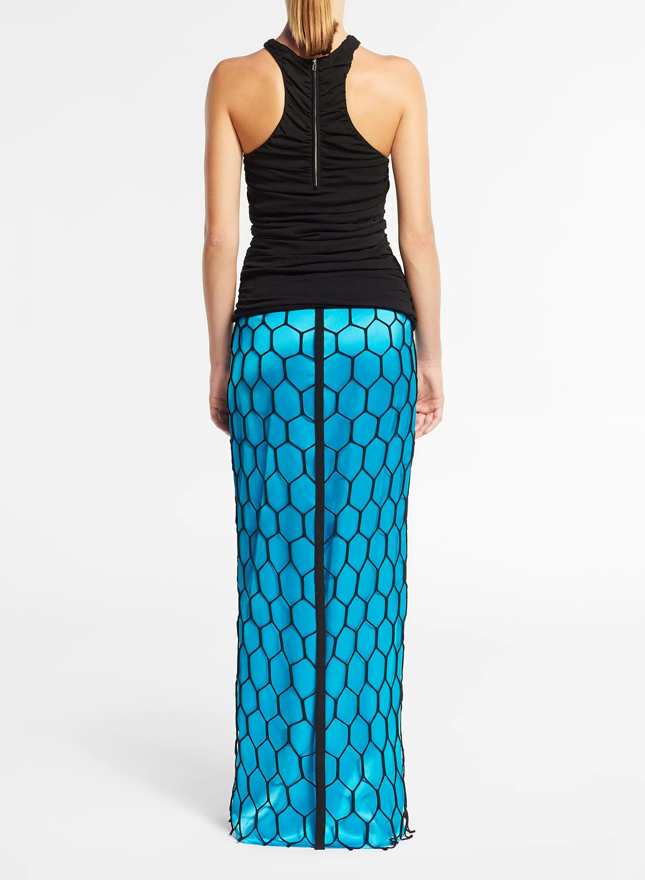 Black fishnet skirt - Nina Ricci