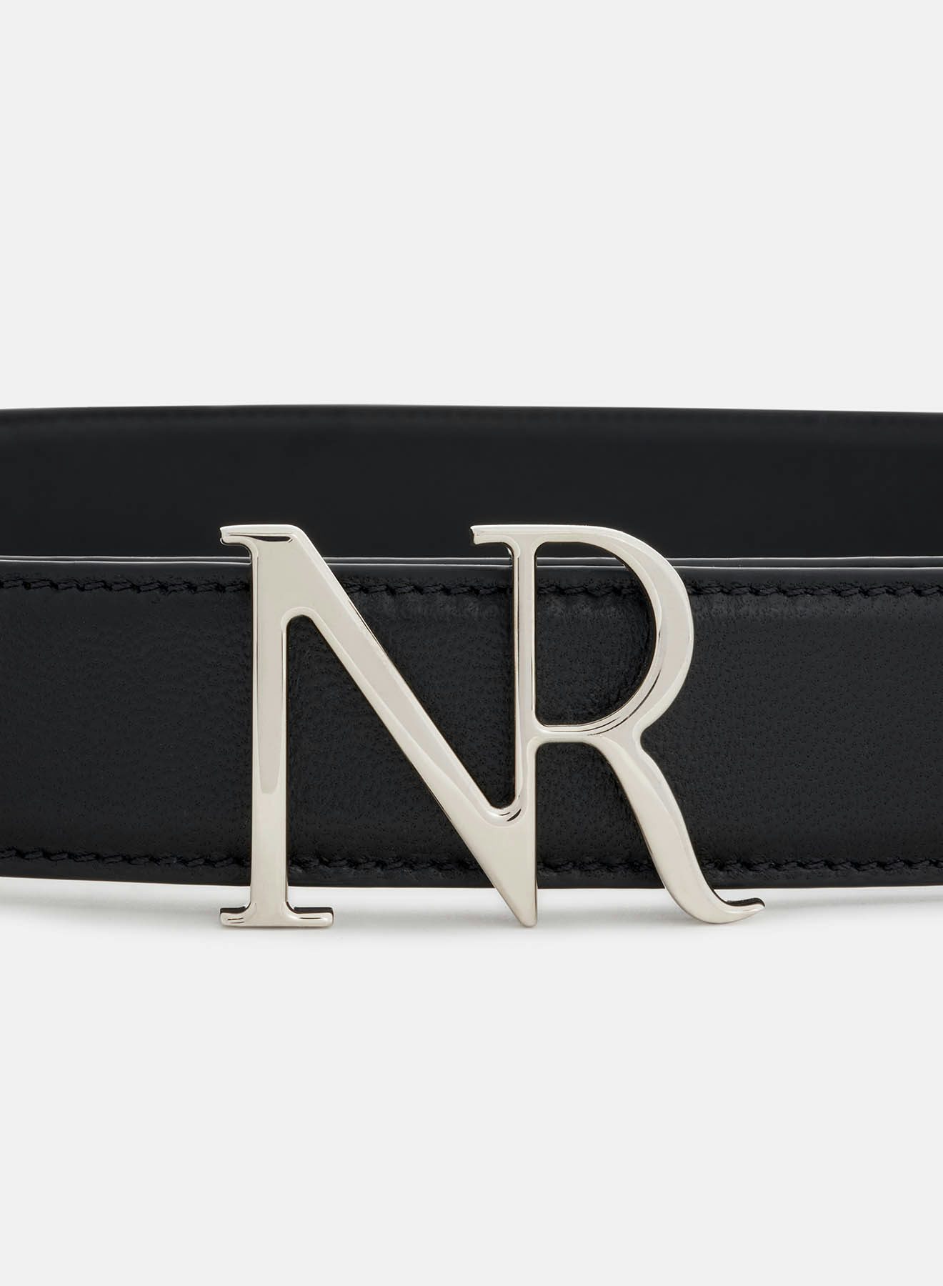Leather belt black - Nina Ricci