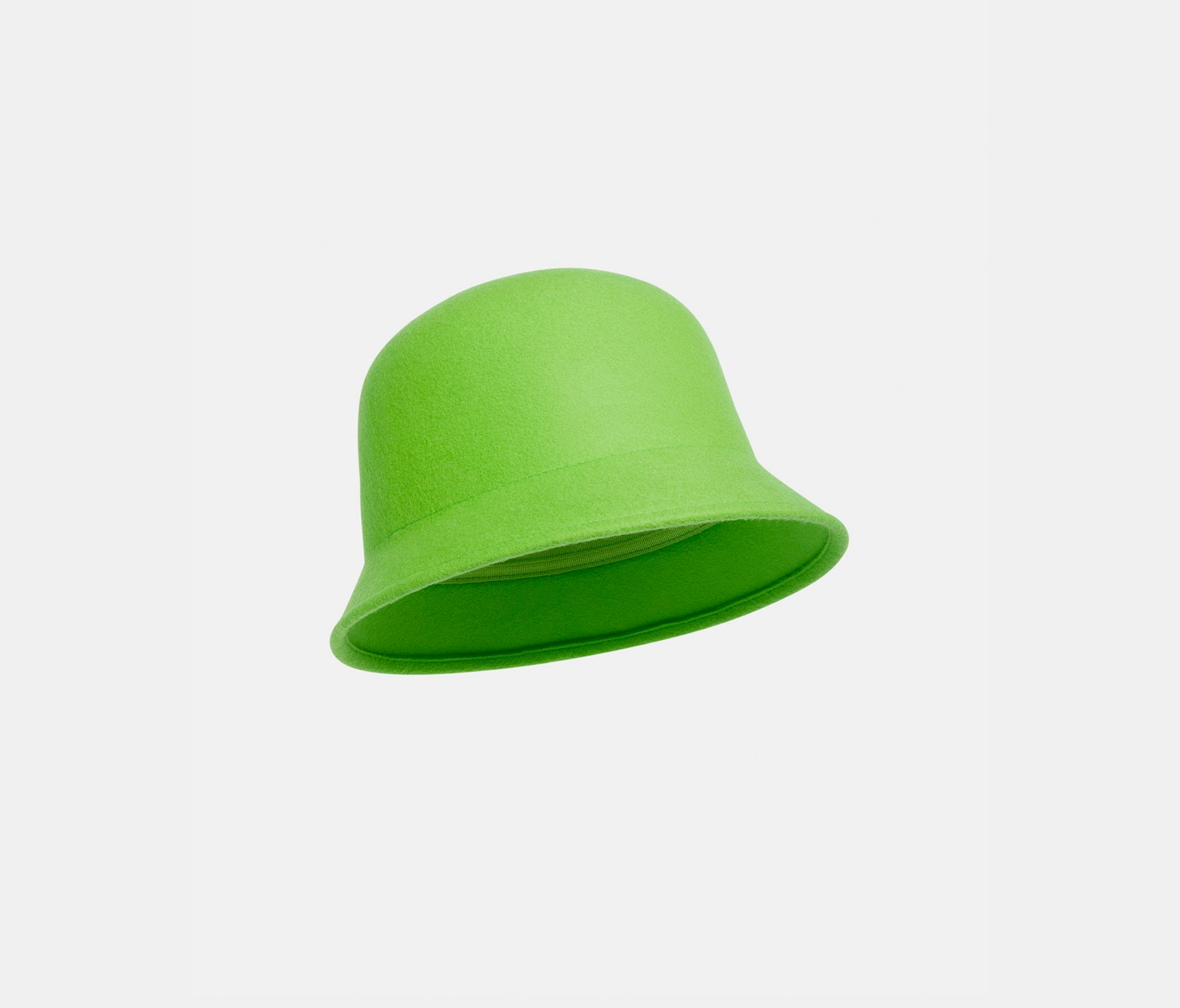 Felted wool hat green - Nina Ricci