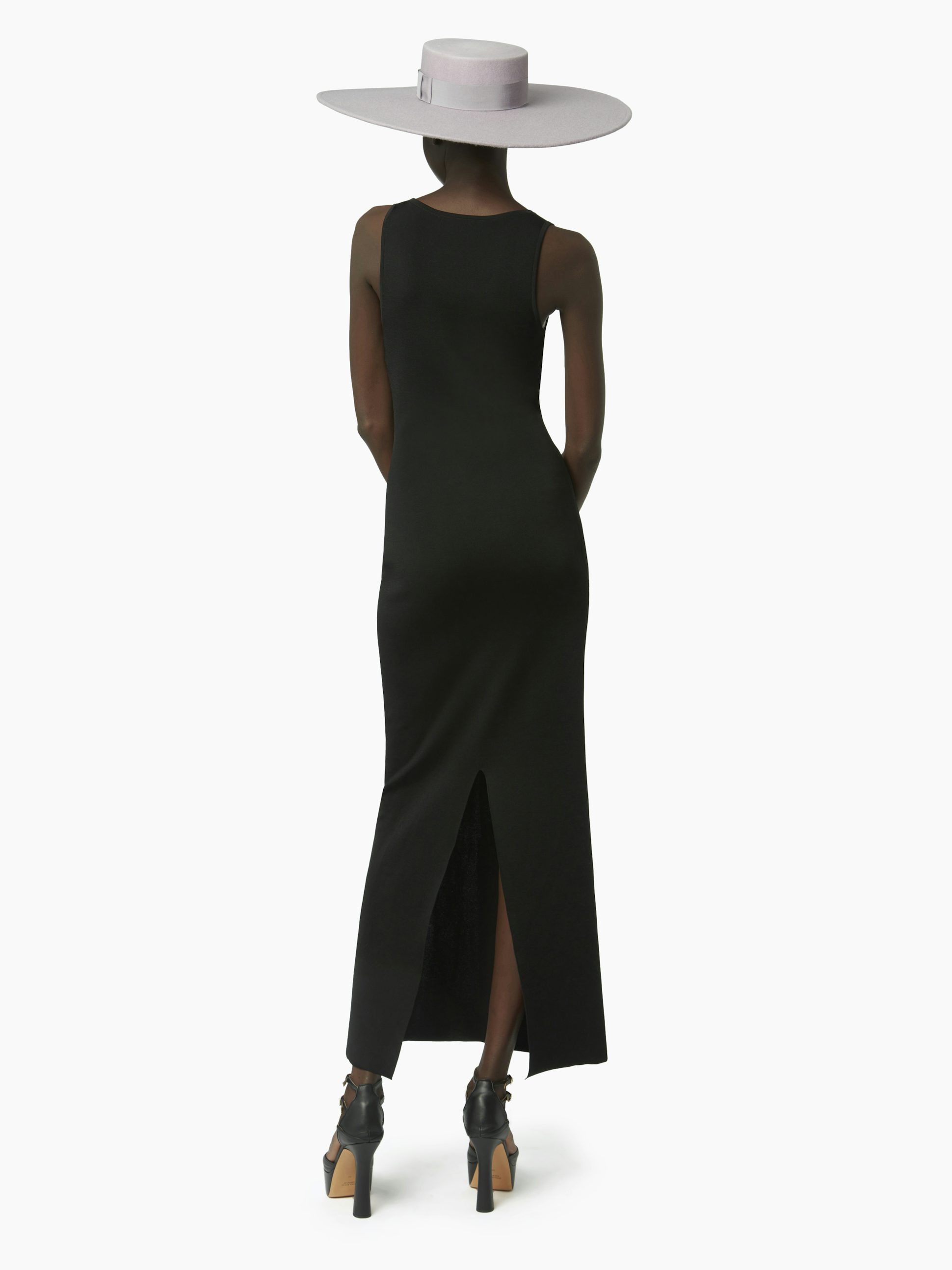 Corset detail dress in black - Nina Ricci