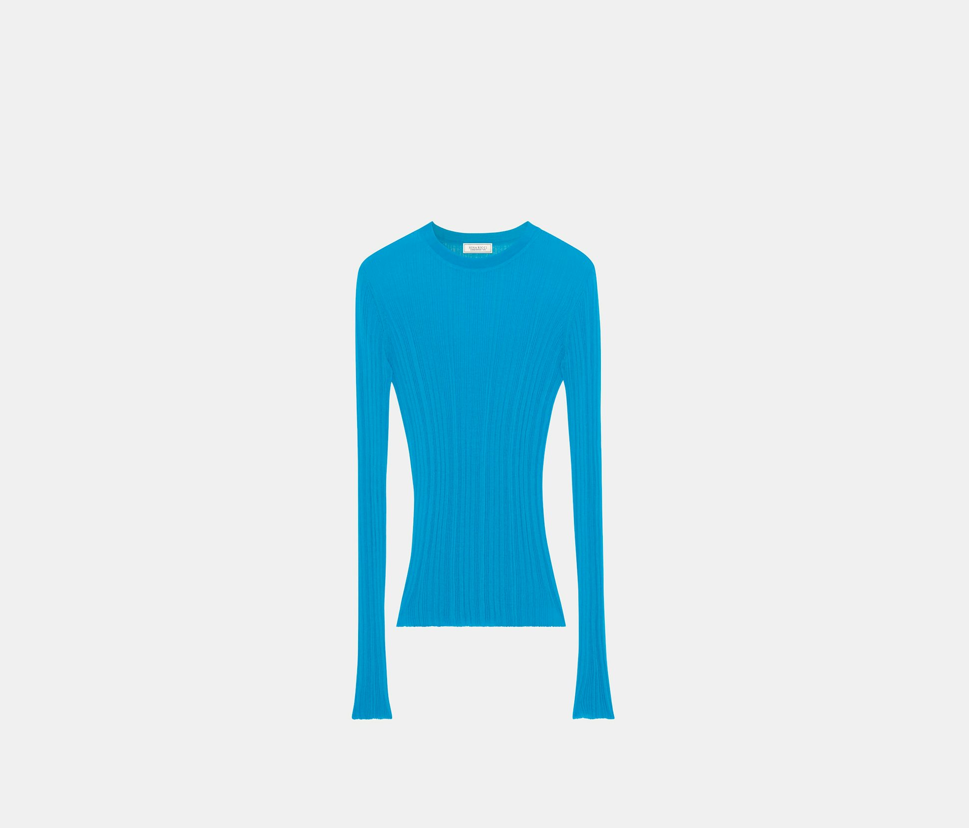 Cyan Transparent sweater - Nina Ricci