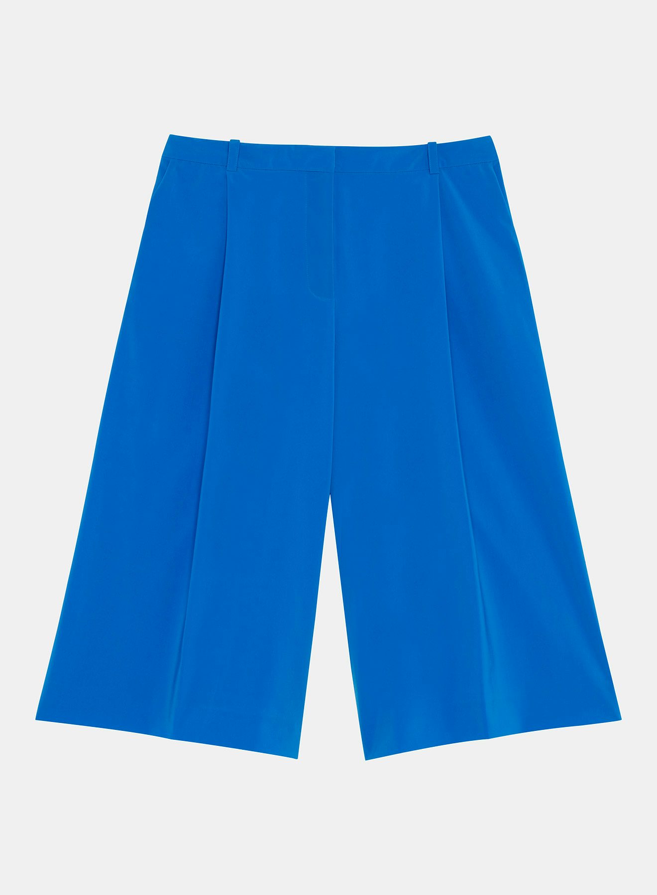 Blue Bermuda pants in light neoprene - Nina Ricci