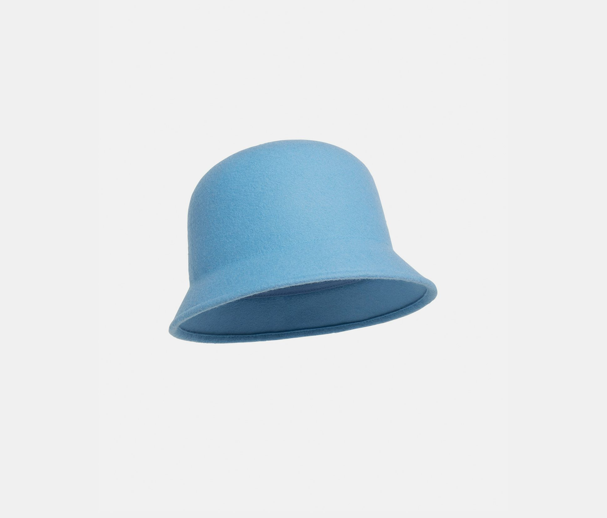 Felted wool hat light blue - Nina Ricci