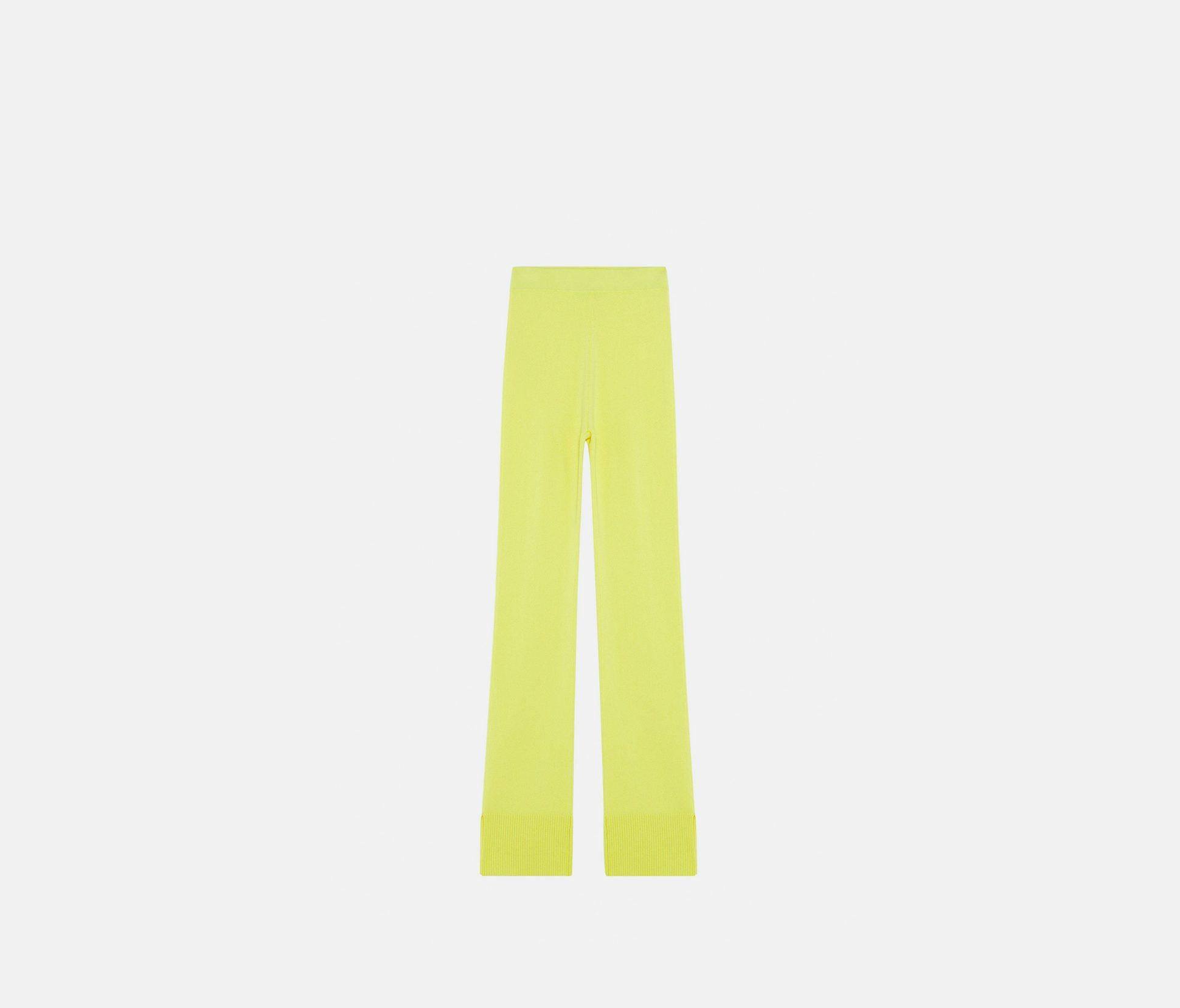 Intarsia cashmere pant lemon - Nina Ricci