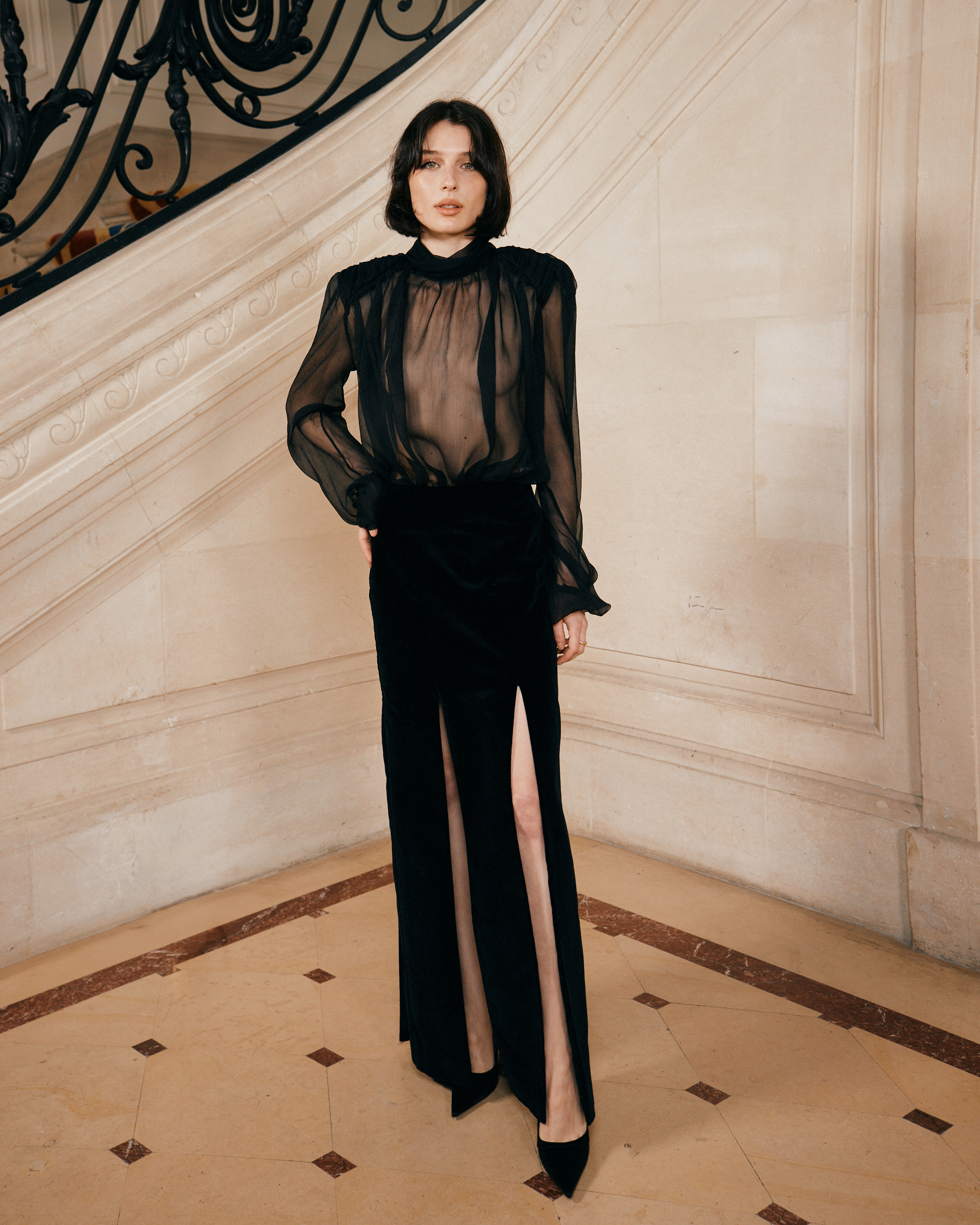 NINA RICCI 25SS ドレス-ロング マルチカラー Women's dresses and skirts - Fashion - Nina Ricci