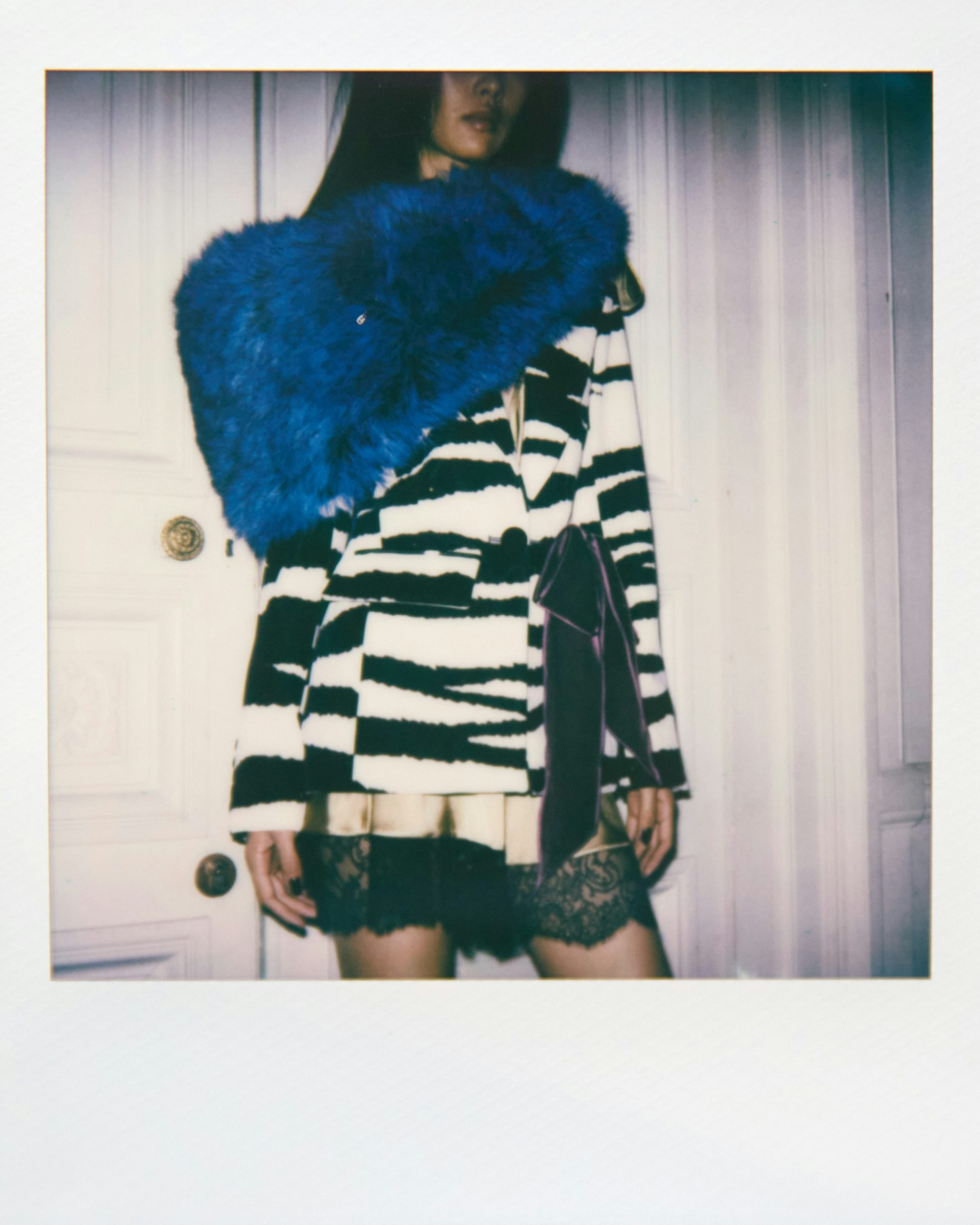 Back stage polaroid FW25 -Nina Ricci