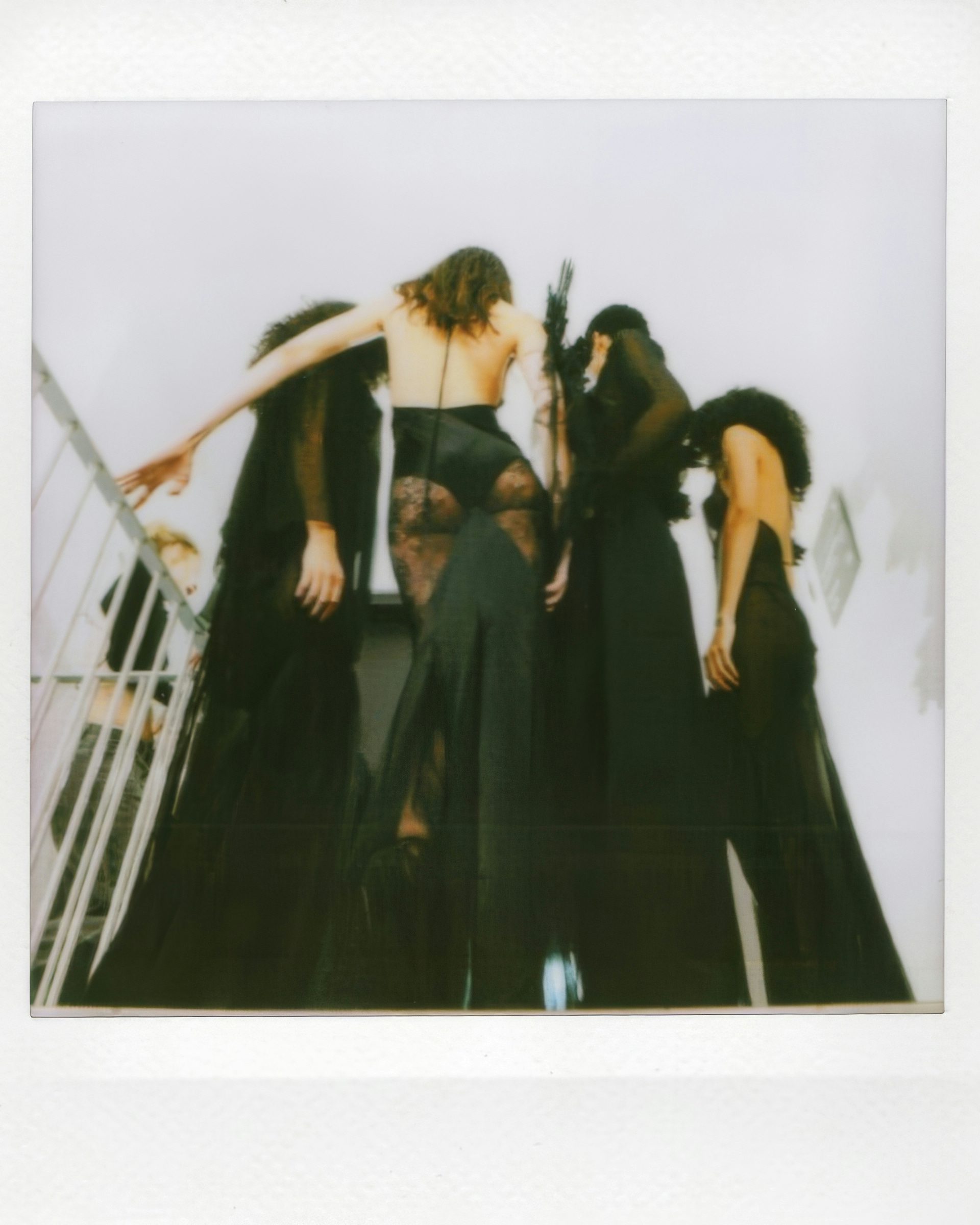 Back stage polaroid FW25 -Nina Ricci