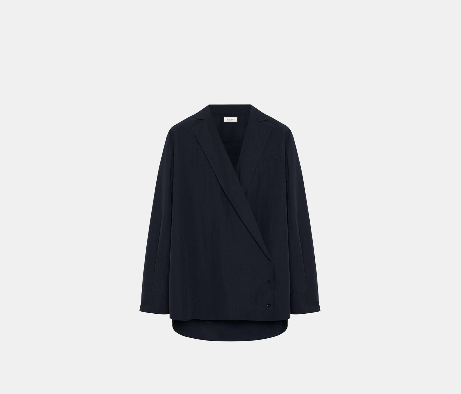 Blouse Cache-Cœur en Popeline 