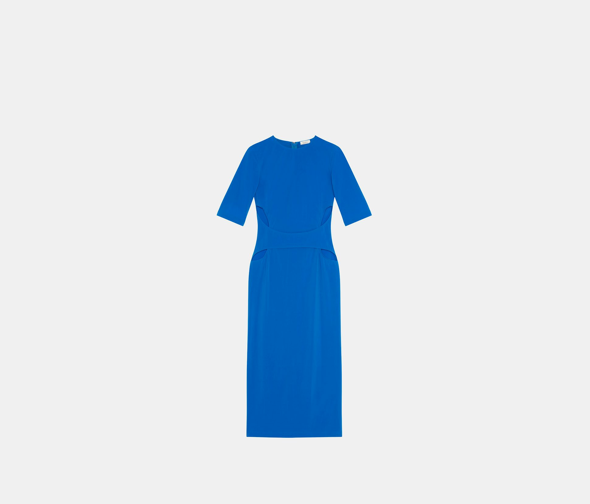 Vestido con aberturas en las caderas de neopreno