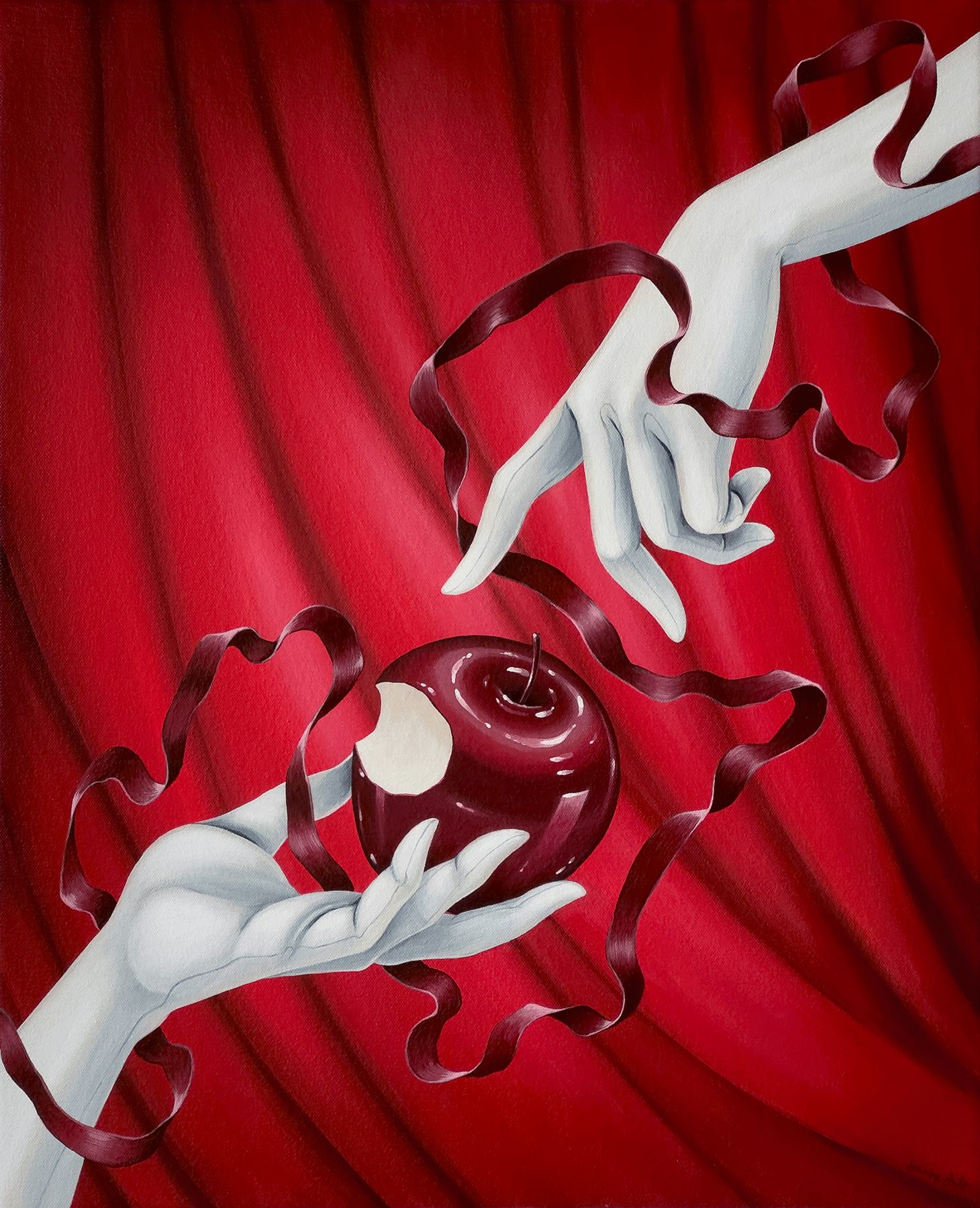 Jeanine Brito x Nina Ricci Rouge Crush Illustration