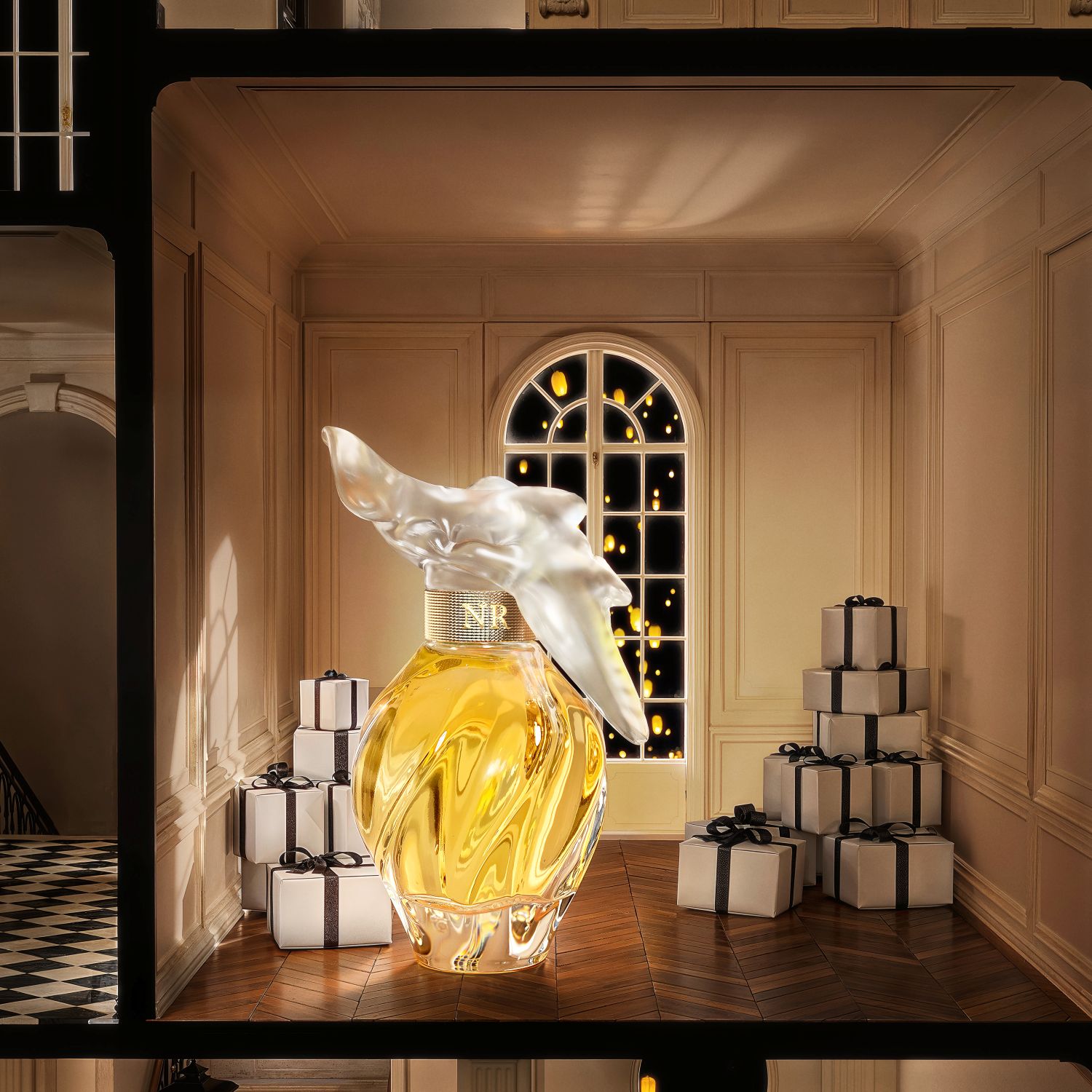 L'air Du Temps EDT Set 100ml & Body Lotion - Nina Ricci