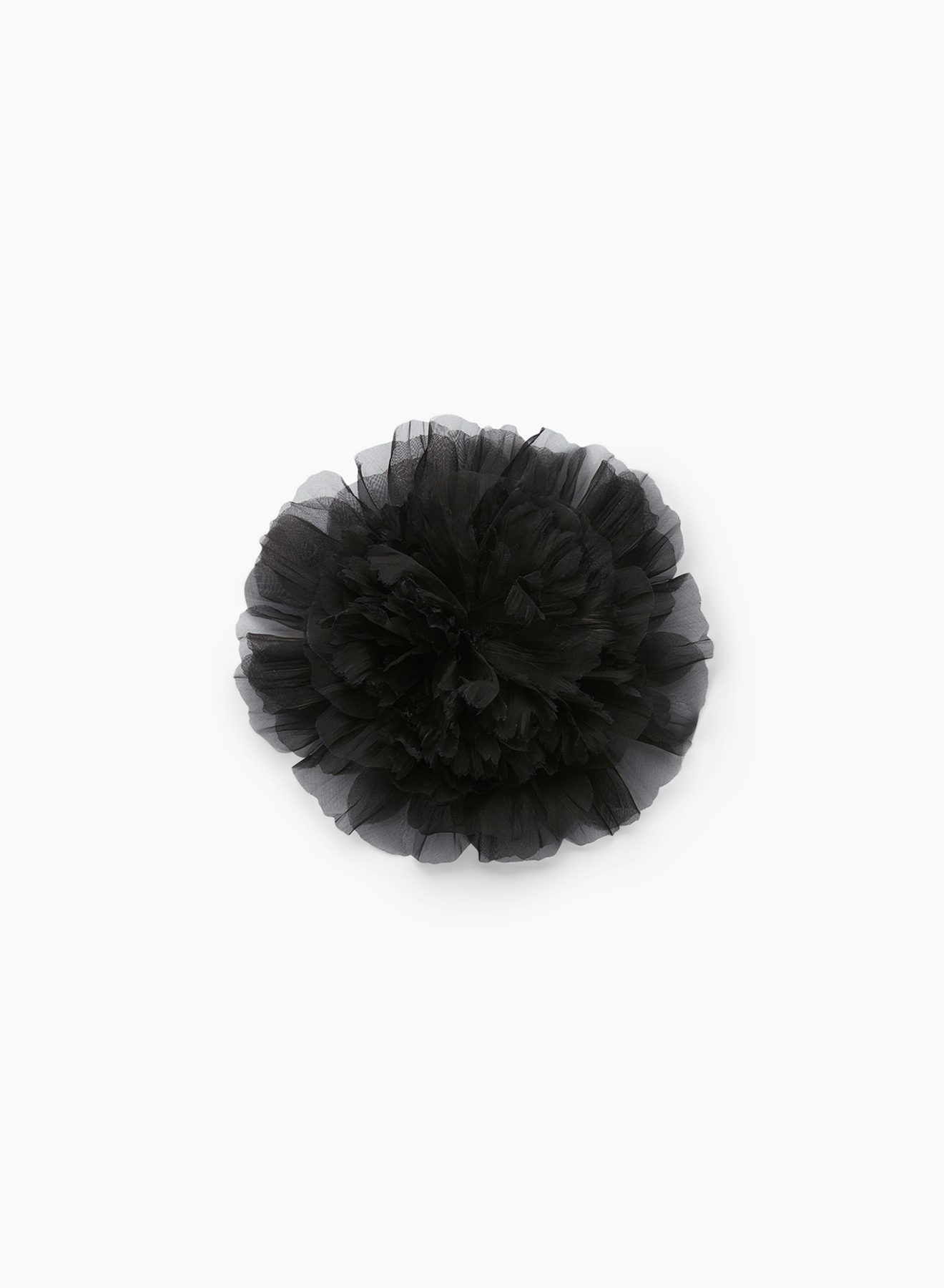 Silk small flower brooch in black - Nina Ricci
