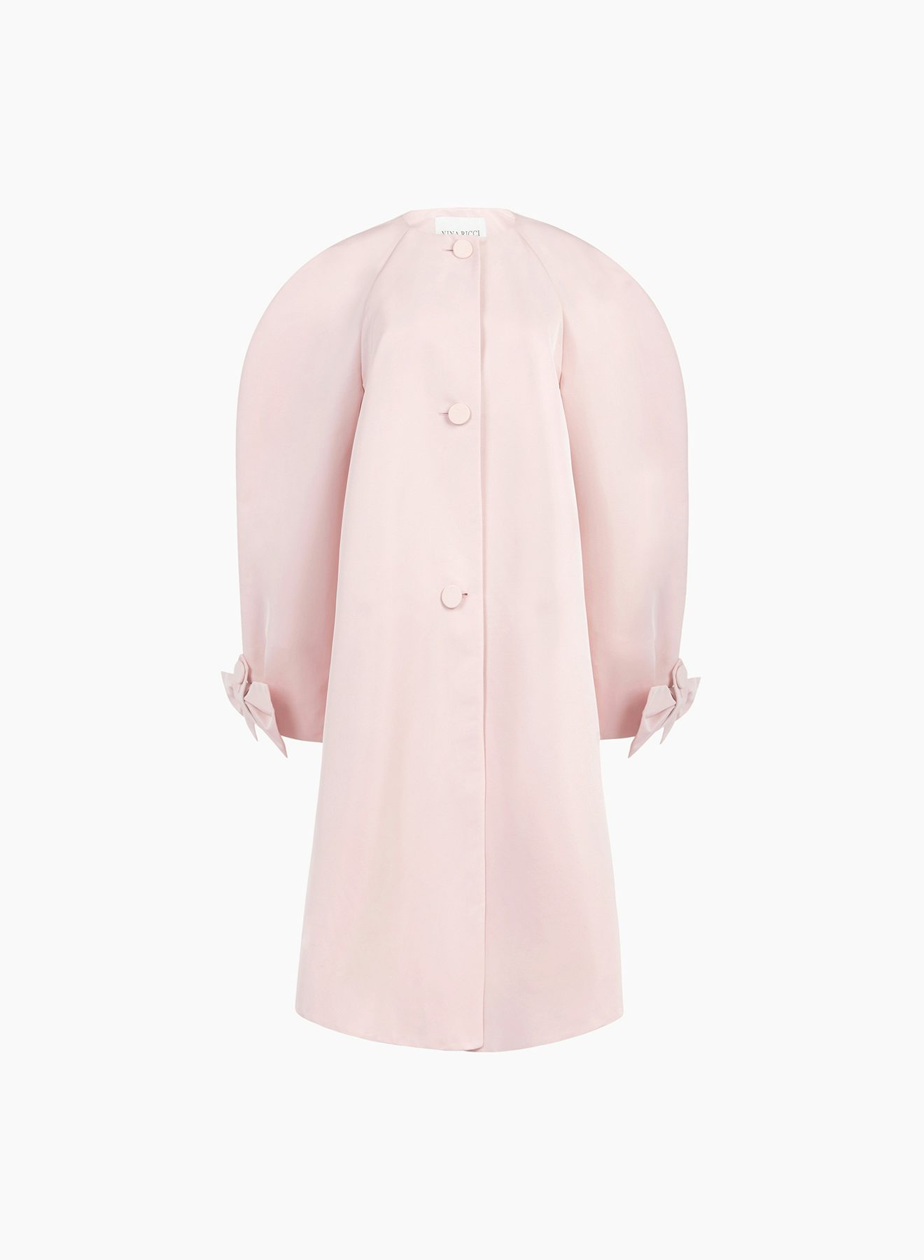 Opera coat with cocoon sleeves pink - Nina Ricci