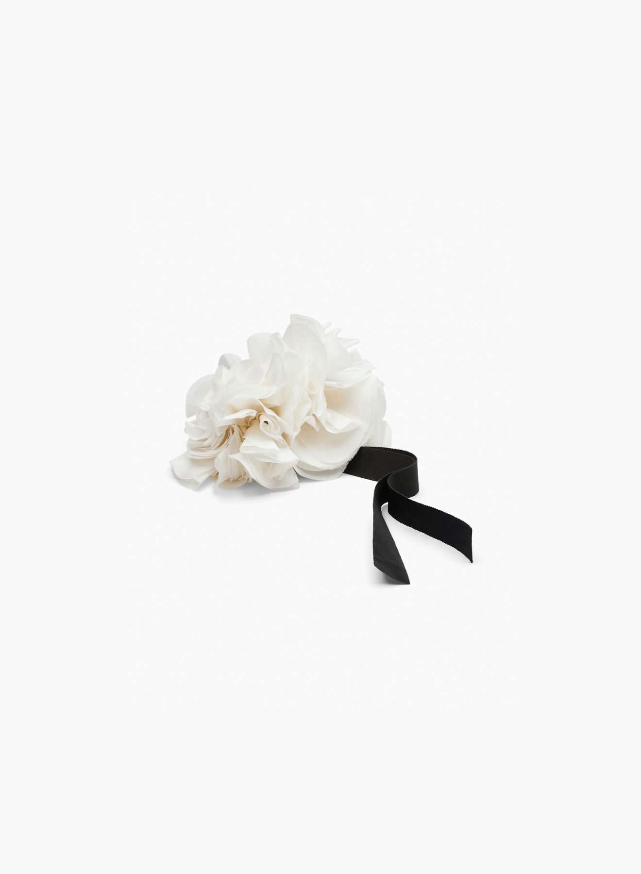 Organza Flower Necklace Natural - Nina Ricci 