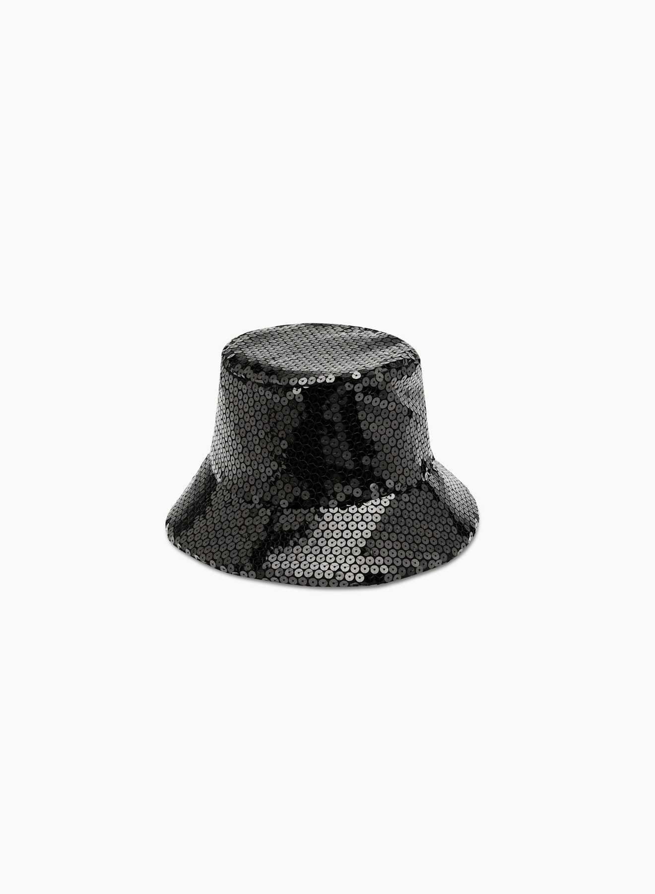 Sequin Black Bucket Hat - Nina Ricci 