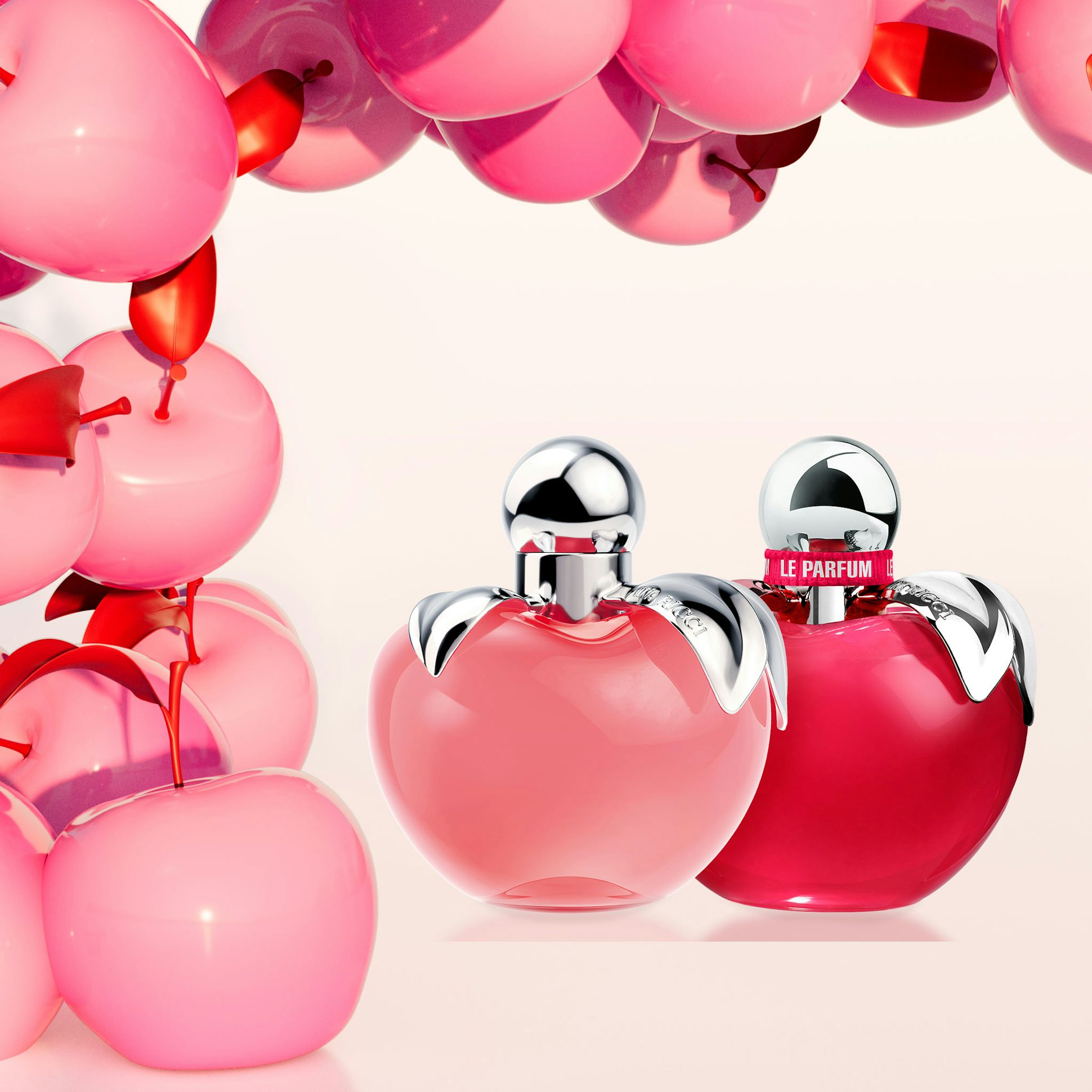 Accumulation of Apple Nina Eau de Toilette & Nina Le Parfum - Nina Ricci