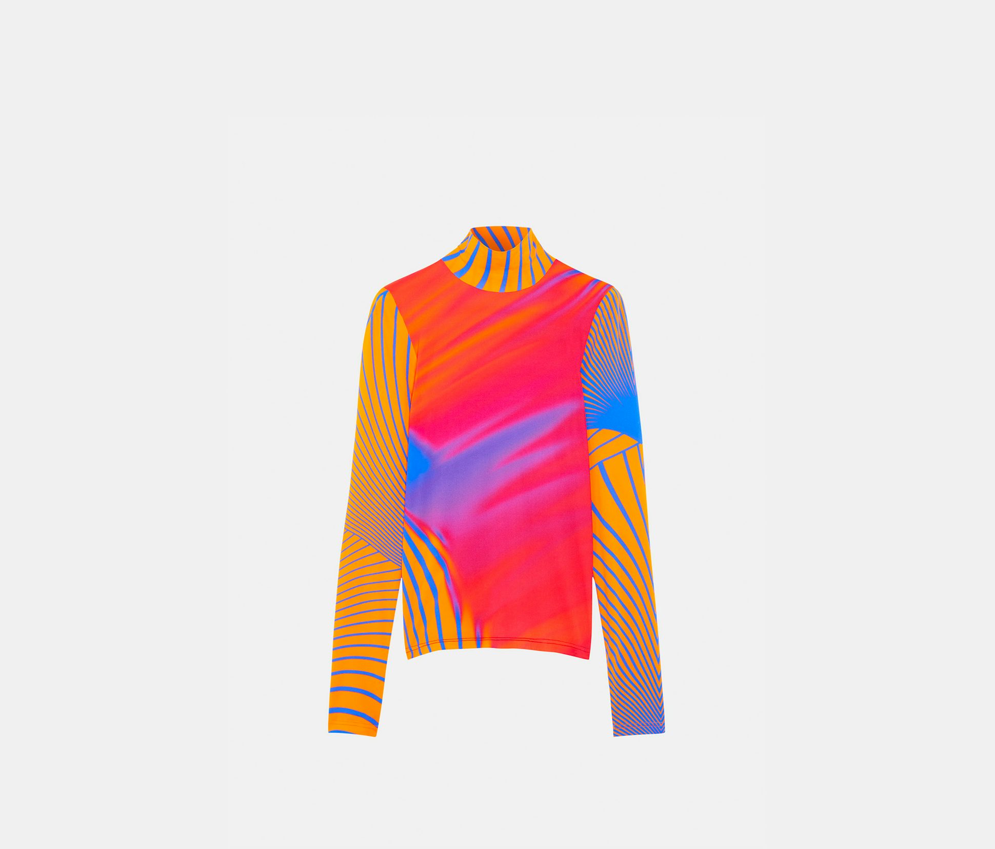 Jersey t-shirt orange purple - Nina Ricci