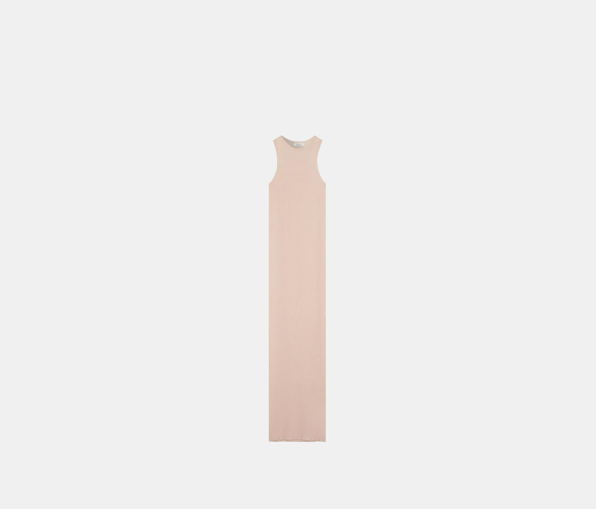 Nude thin knit tank dress - Nina Ricci