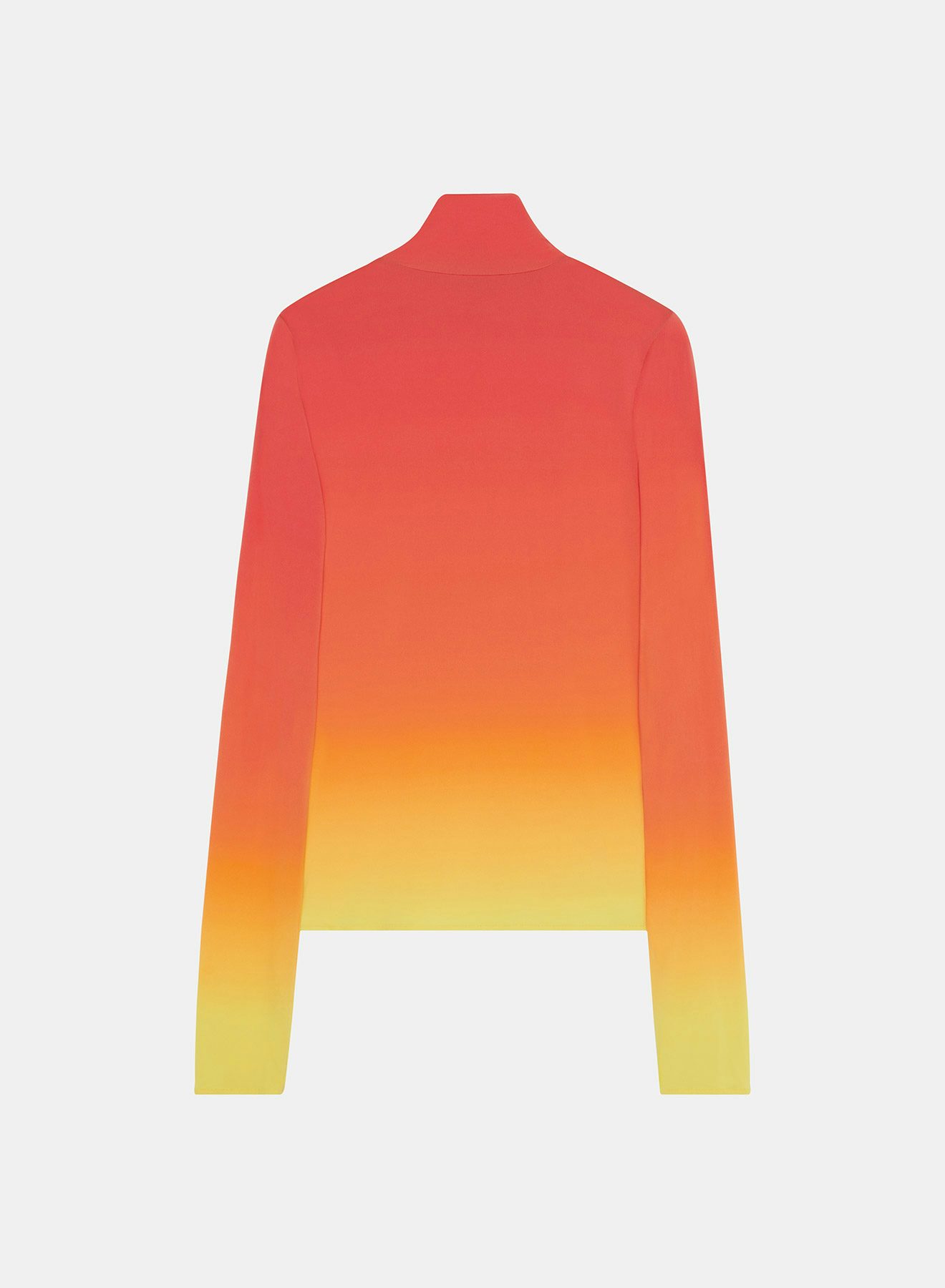 Sunset print long-sleeved second skin t-shirt - Nina Ricci