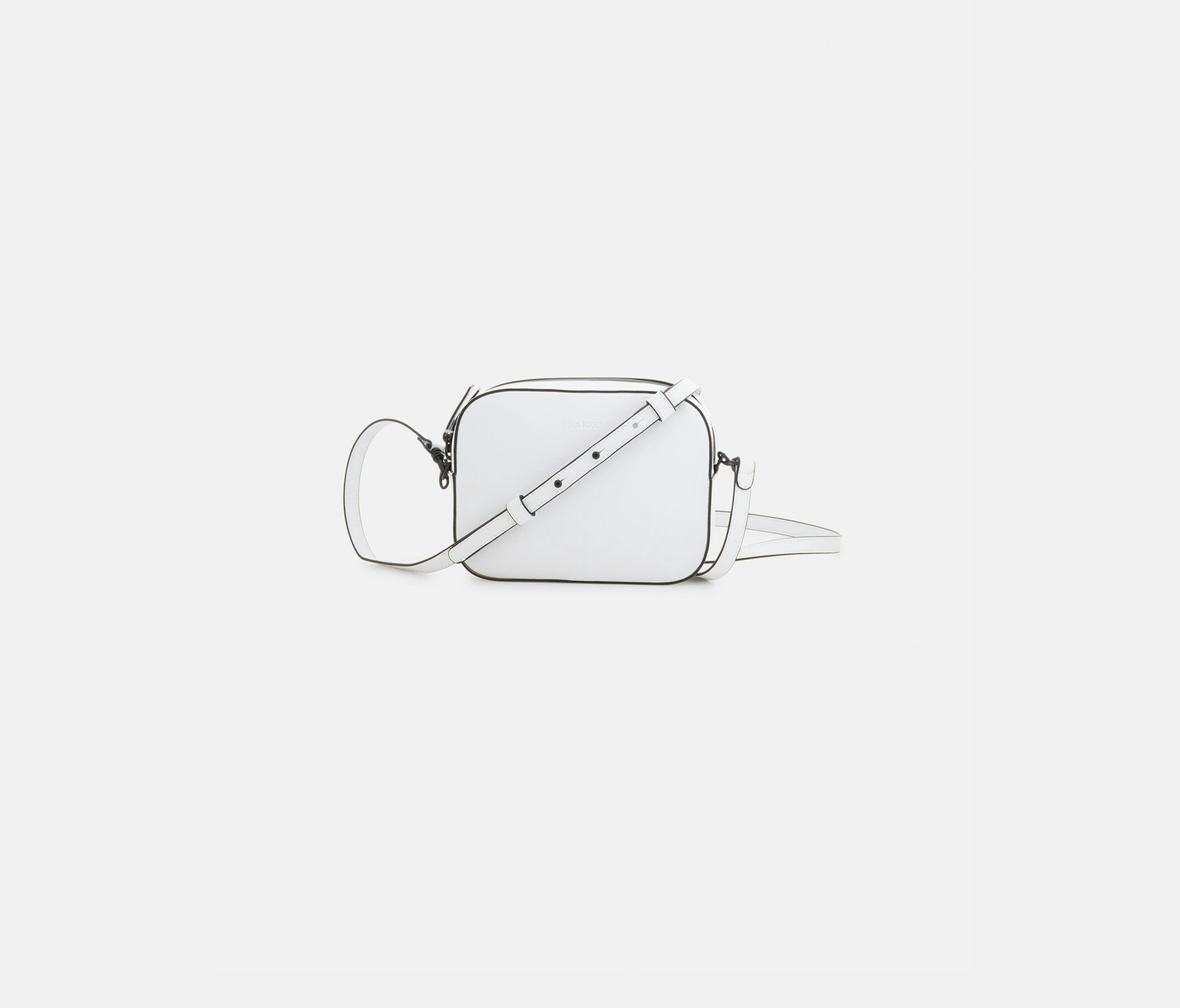 Leather camera bag white - Nina Ricci