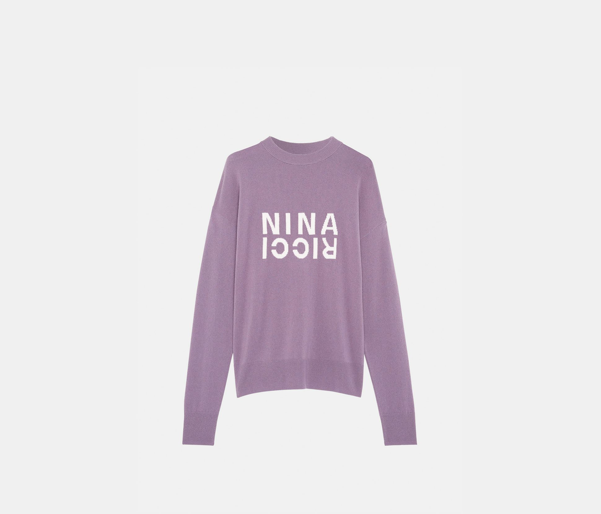 Cashmere pull over lilac - Nina Ricci
