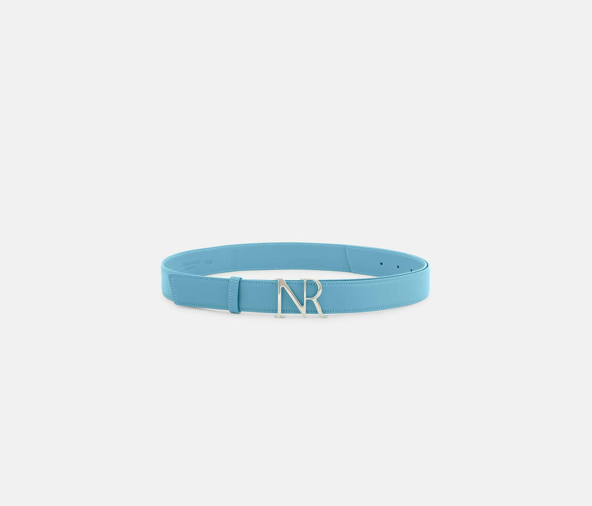 Leather belt light blue - Nina Ricci