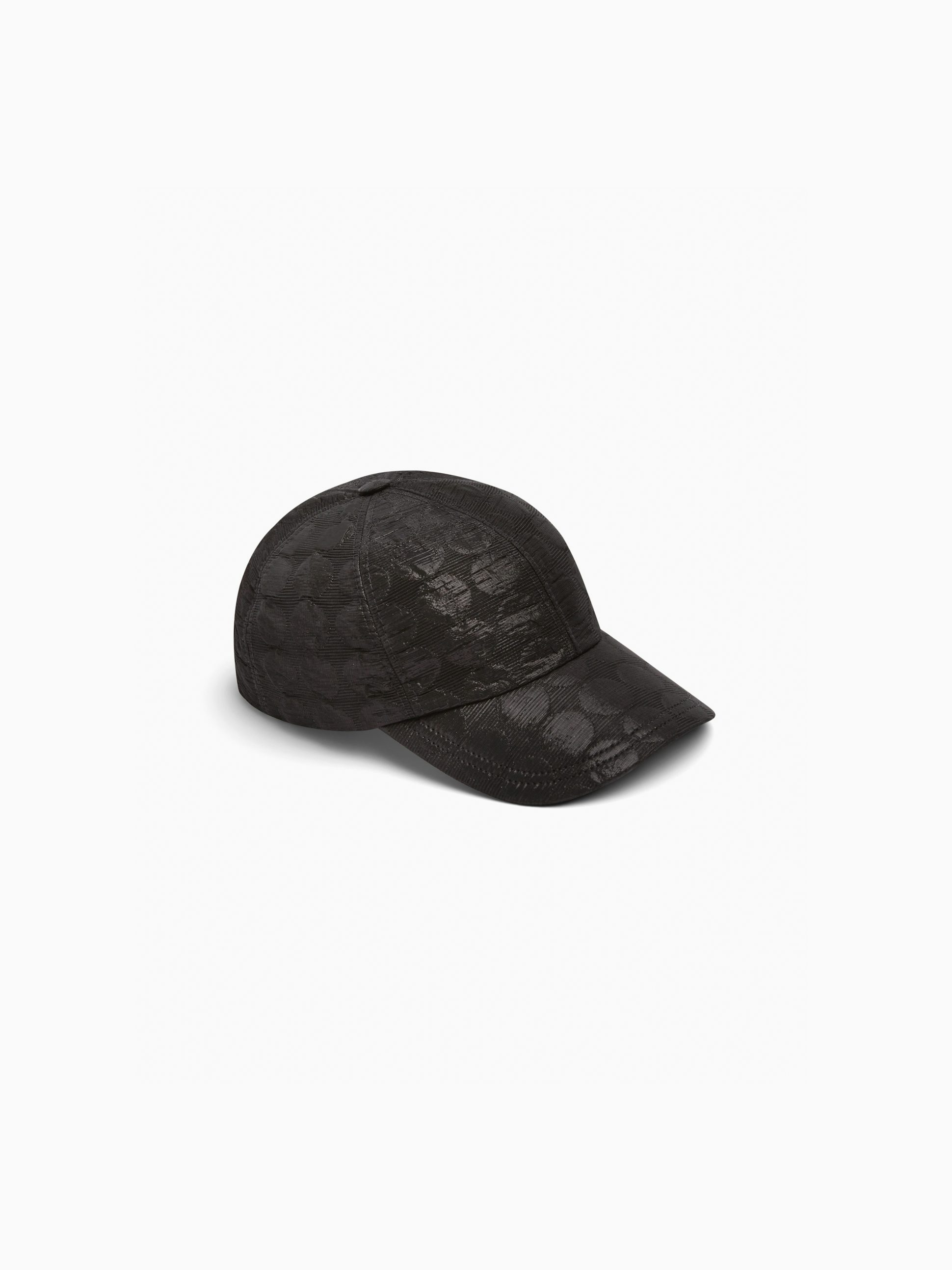 Polka-dot jacquard baseball cap black - Nina Ricci
