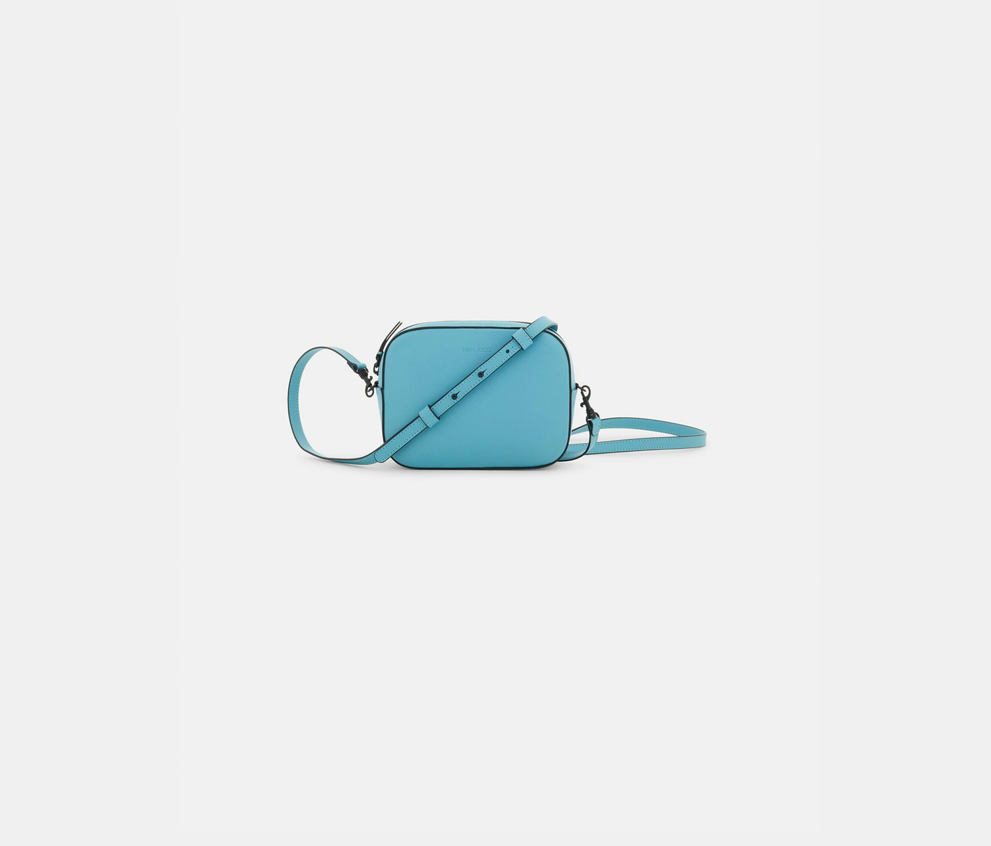 Leather camera bag light blue - Nina Ricci