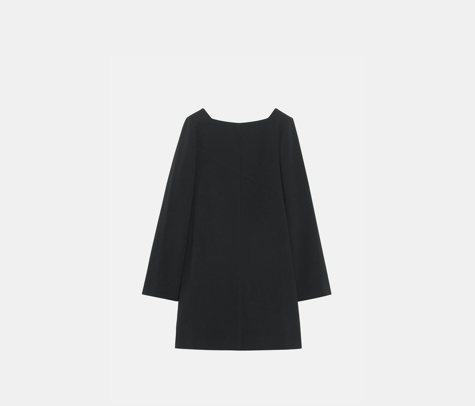 Recycled gabardine dress black - Nina Ricci