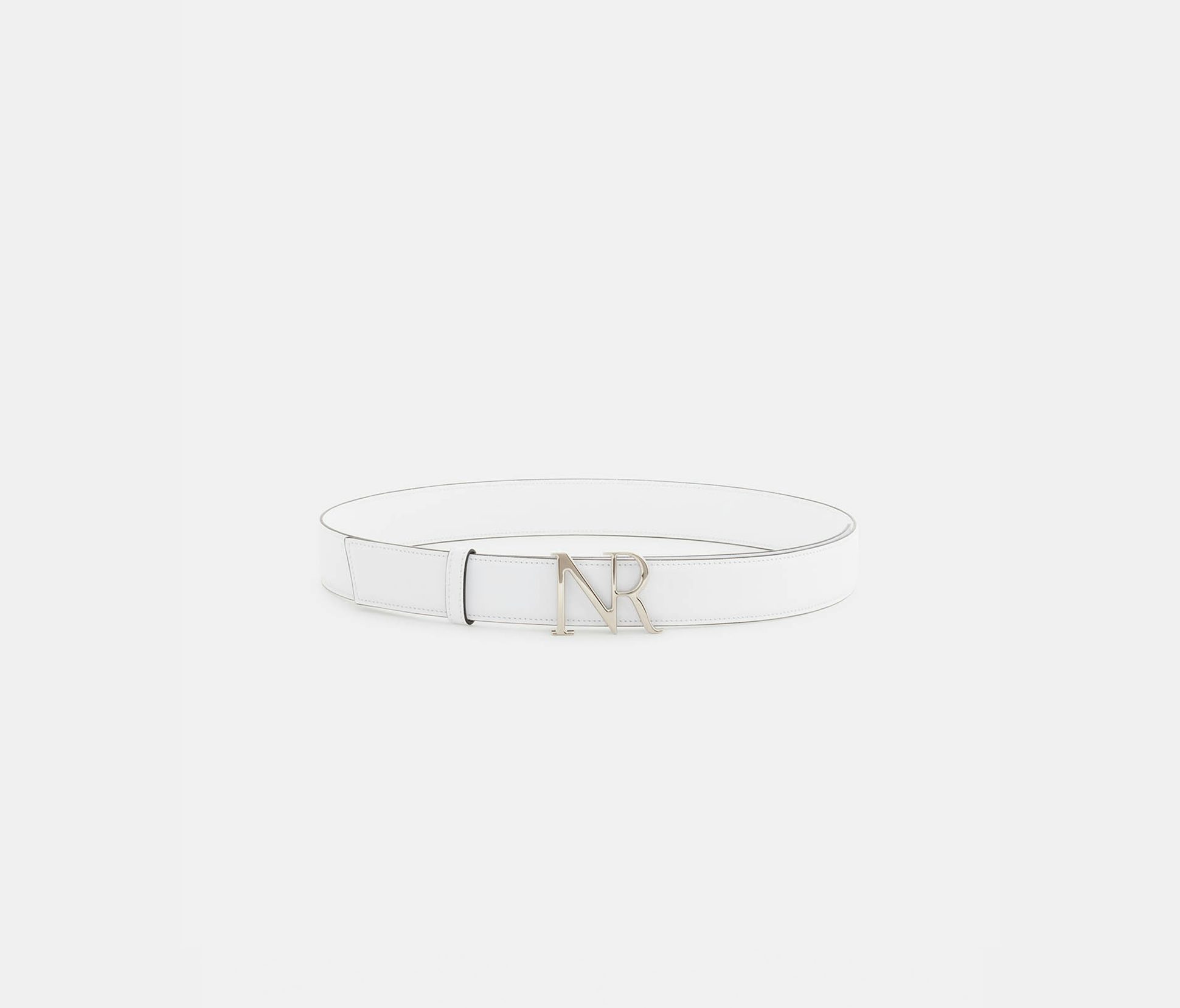 Leather belt white - Nina Ricci
