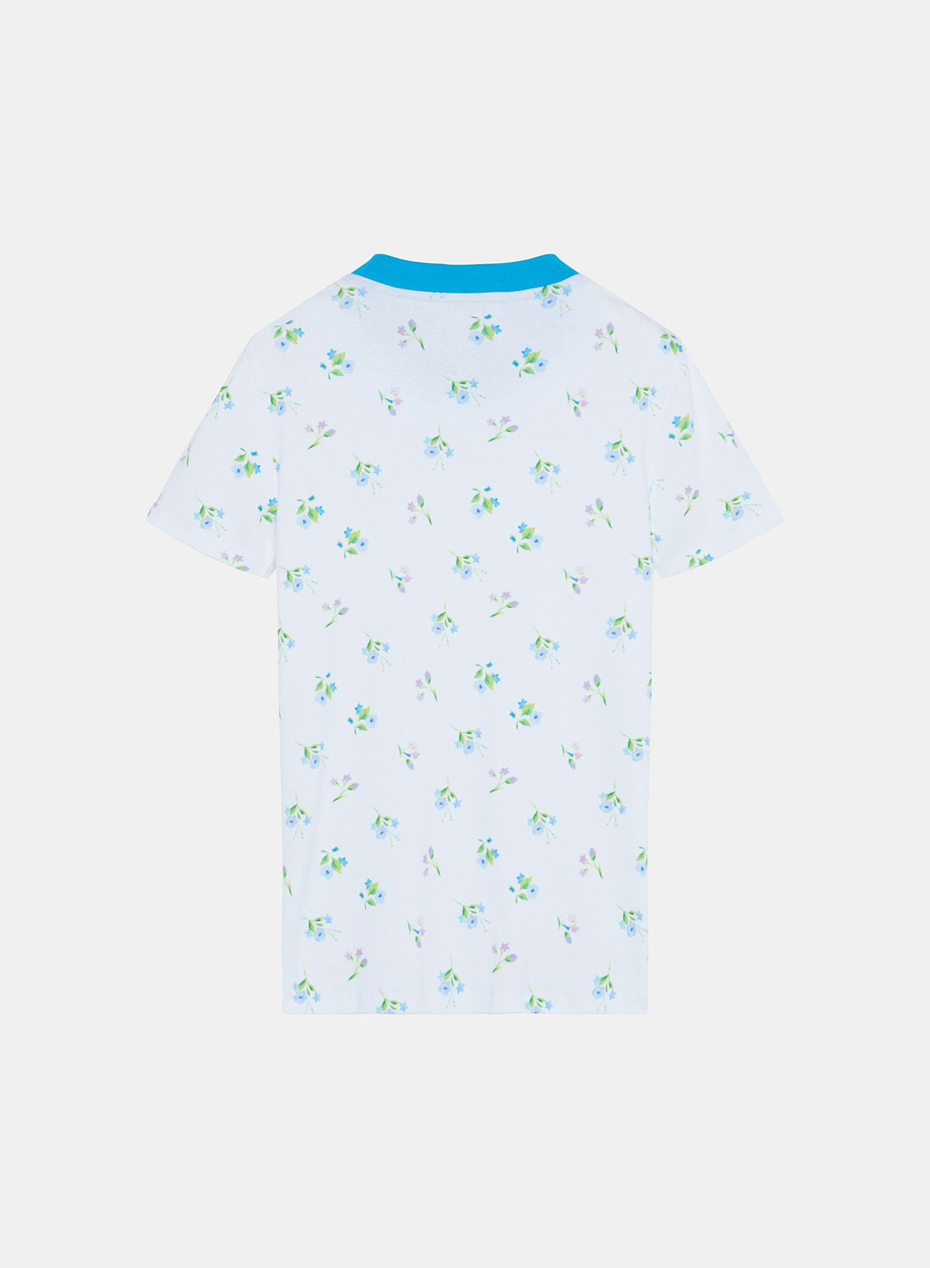 Camiseta de algodón con estampado floral - Nina Ricci
