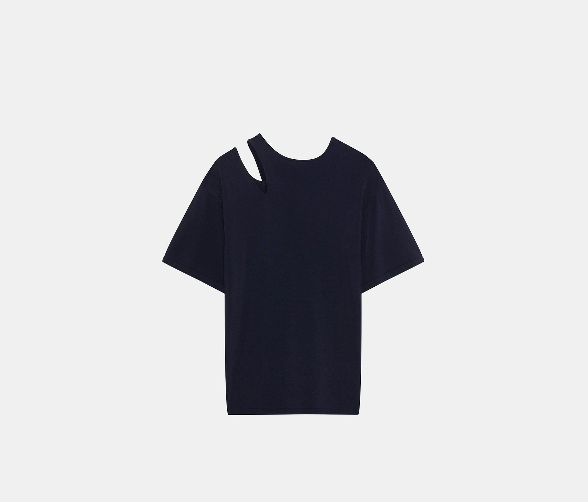 Shoulder cutout Milano t-shirt 