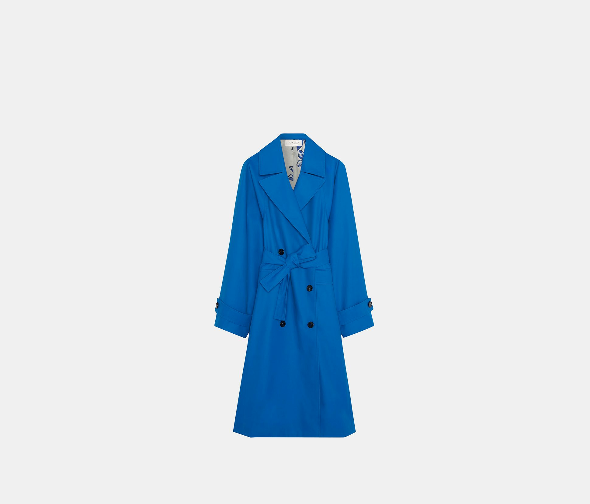 Trench de Gabardina de Algodón