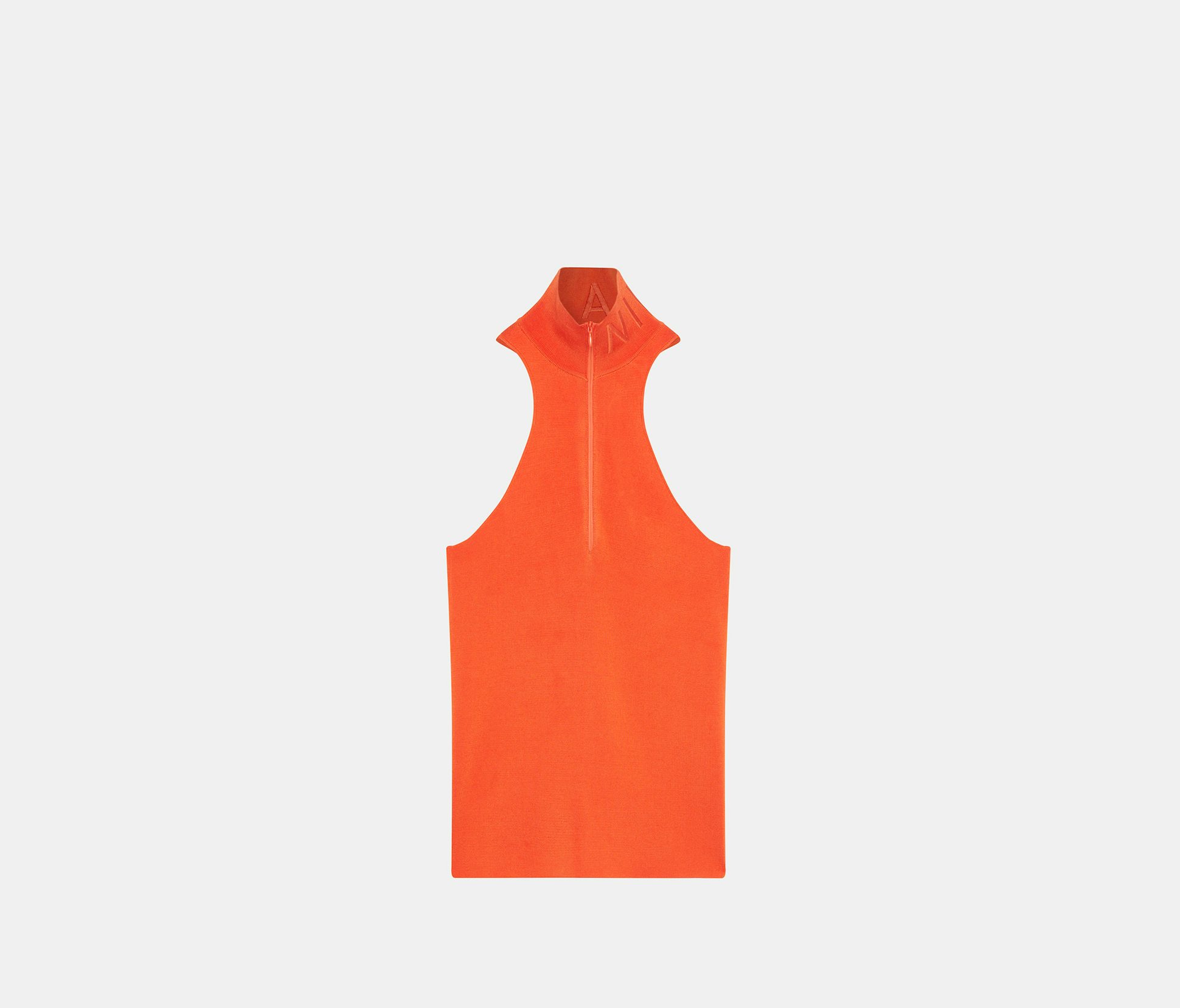 Camiseta Con Cremallera de Punto Milano