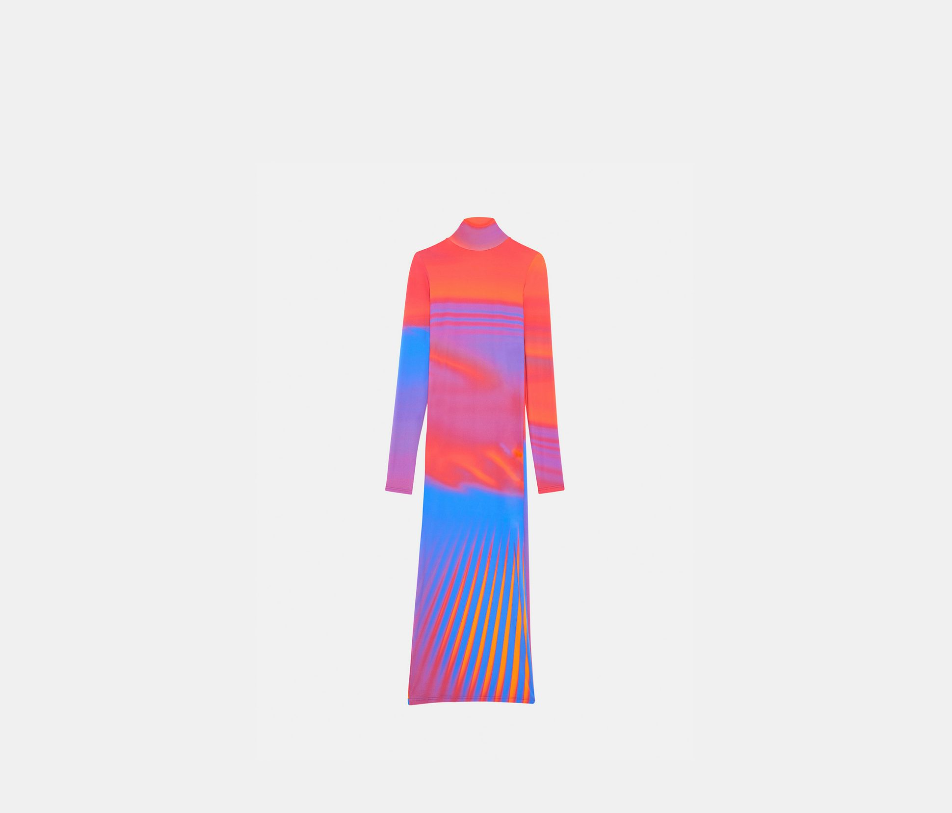 Robe en jersey mauve orange - Nina Ricci