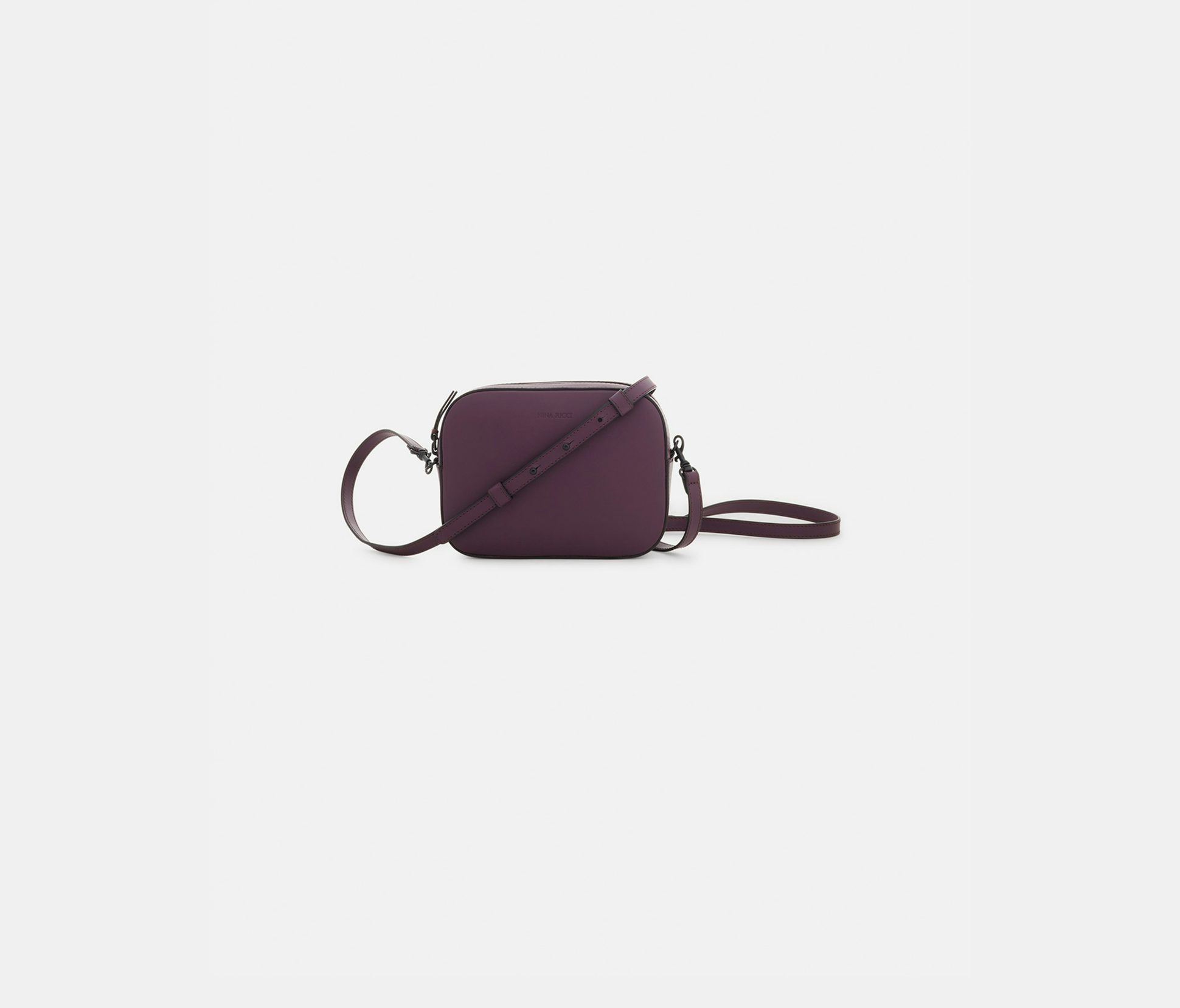 Leather camera bag bordeaux - Nina Ricci