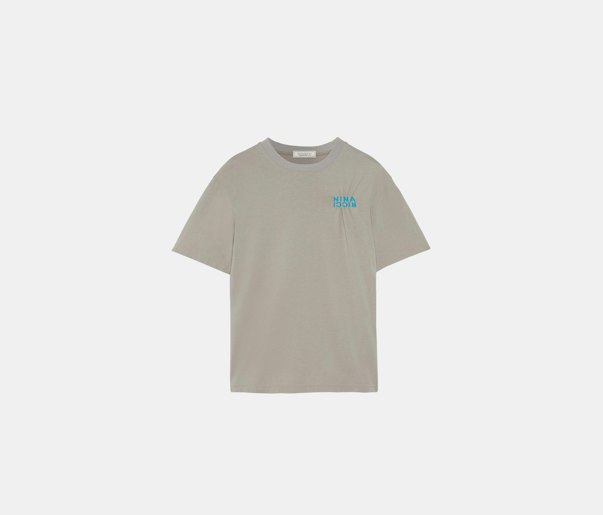 Camiseta de punto jersey de algodón