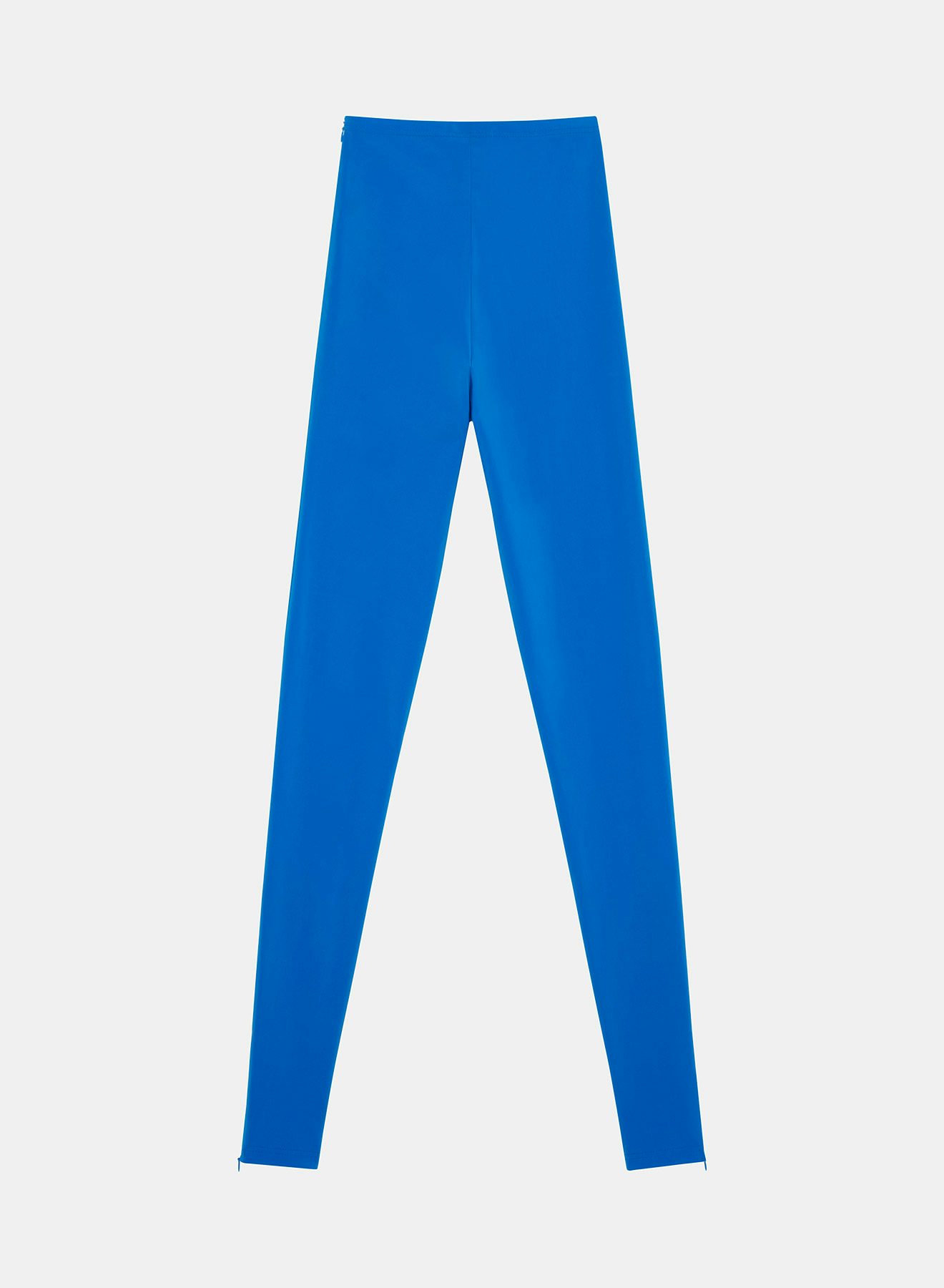 Blue leggings in light neoprene - Nina Ricci