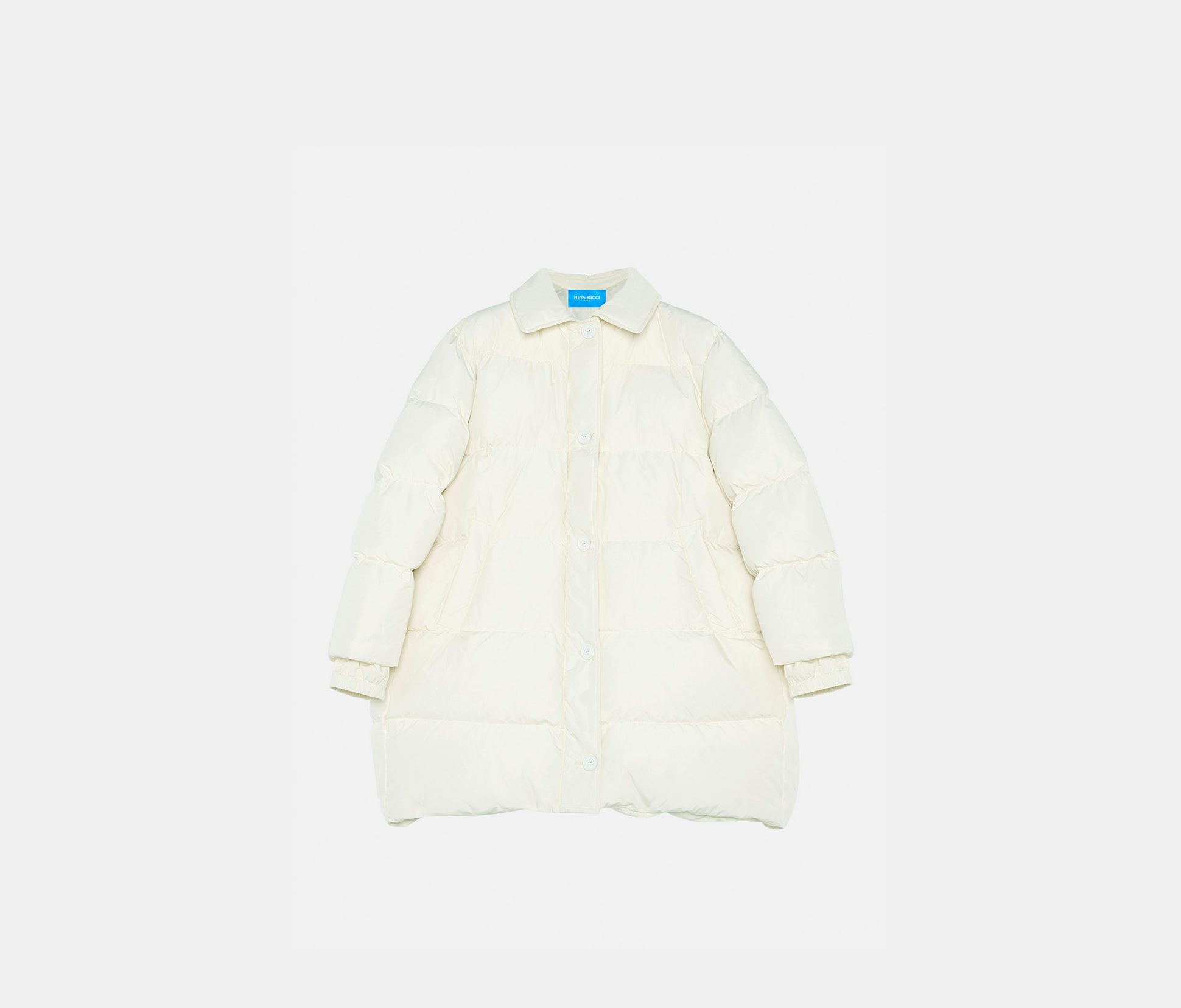 Duck down jacket ecru - Nina Ricci