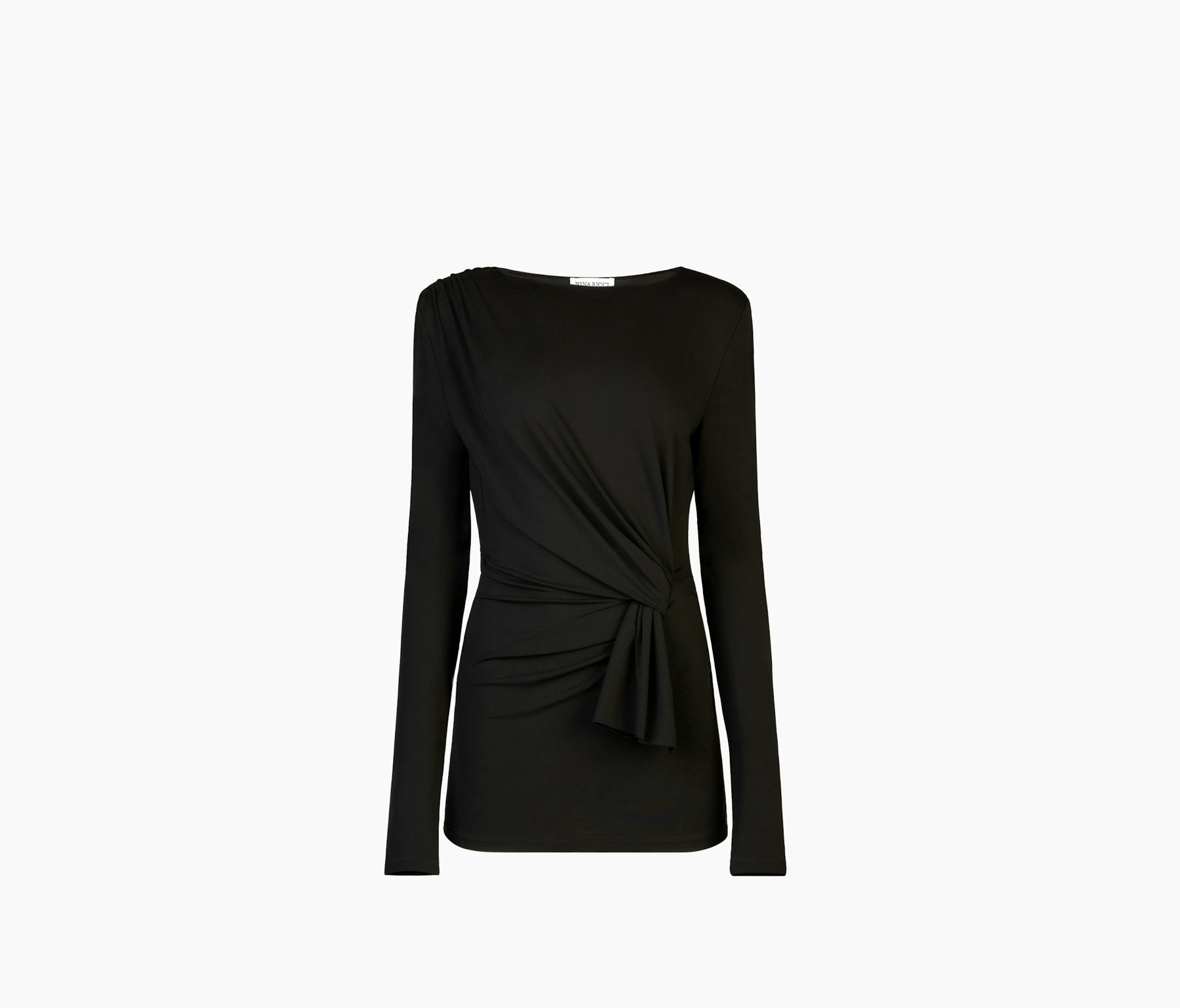 Fluid Jersey Wrap Top 34