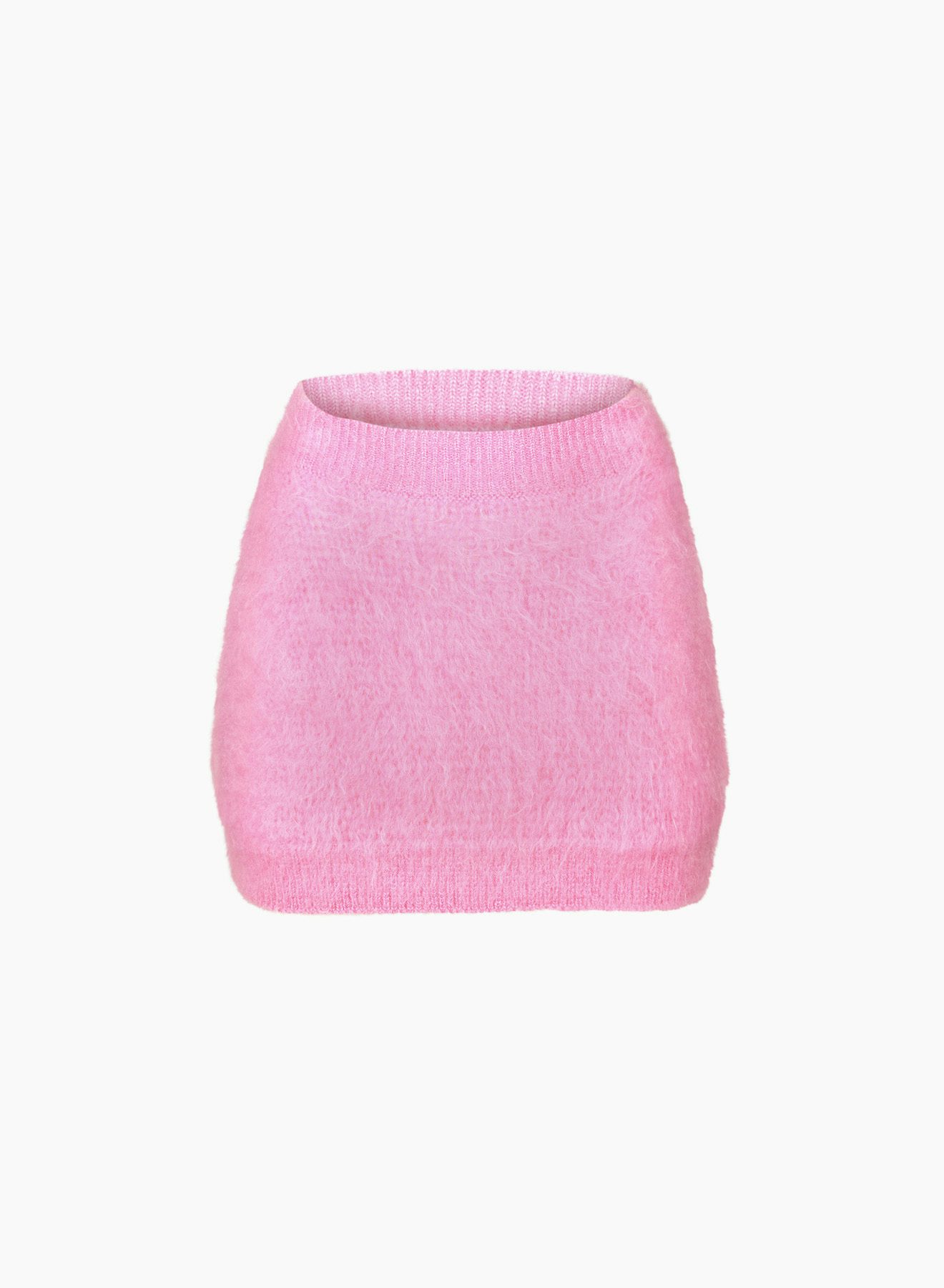 Mini Mohair Skirt Pink - Nina Ricci