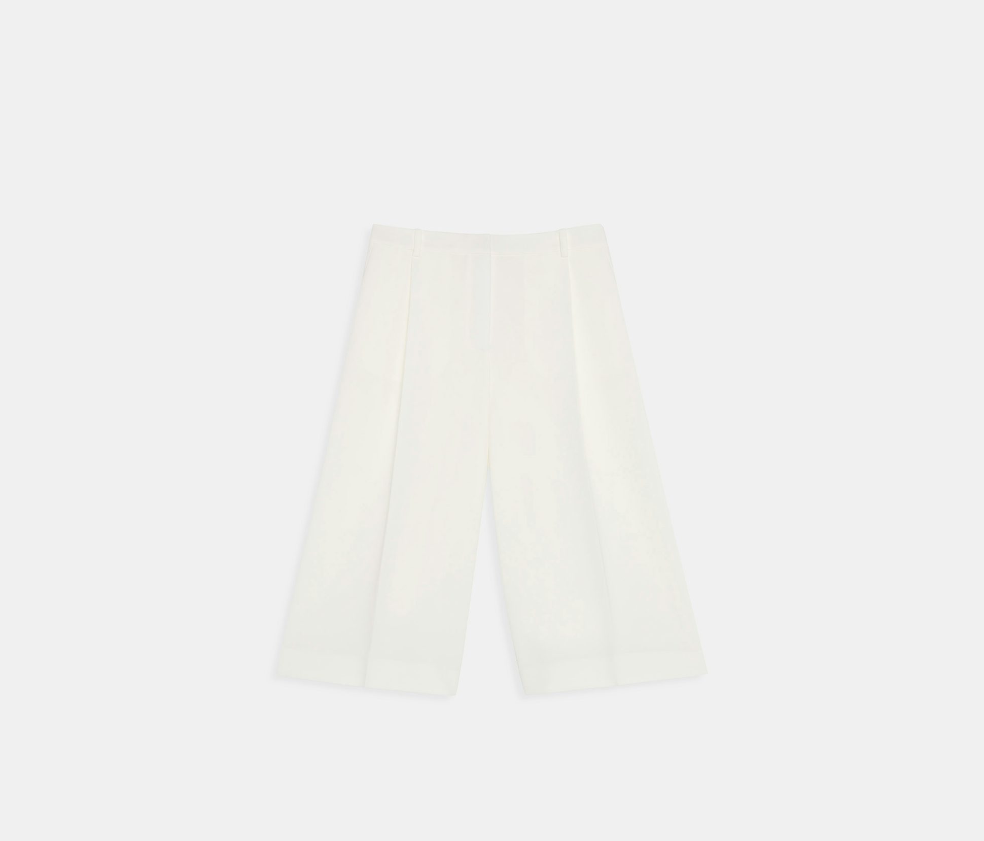 Bermudas de gabardina
