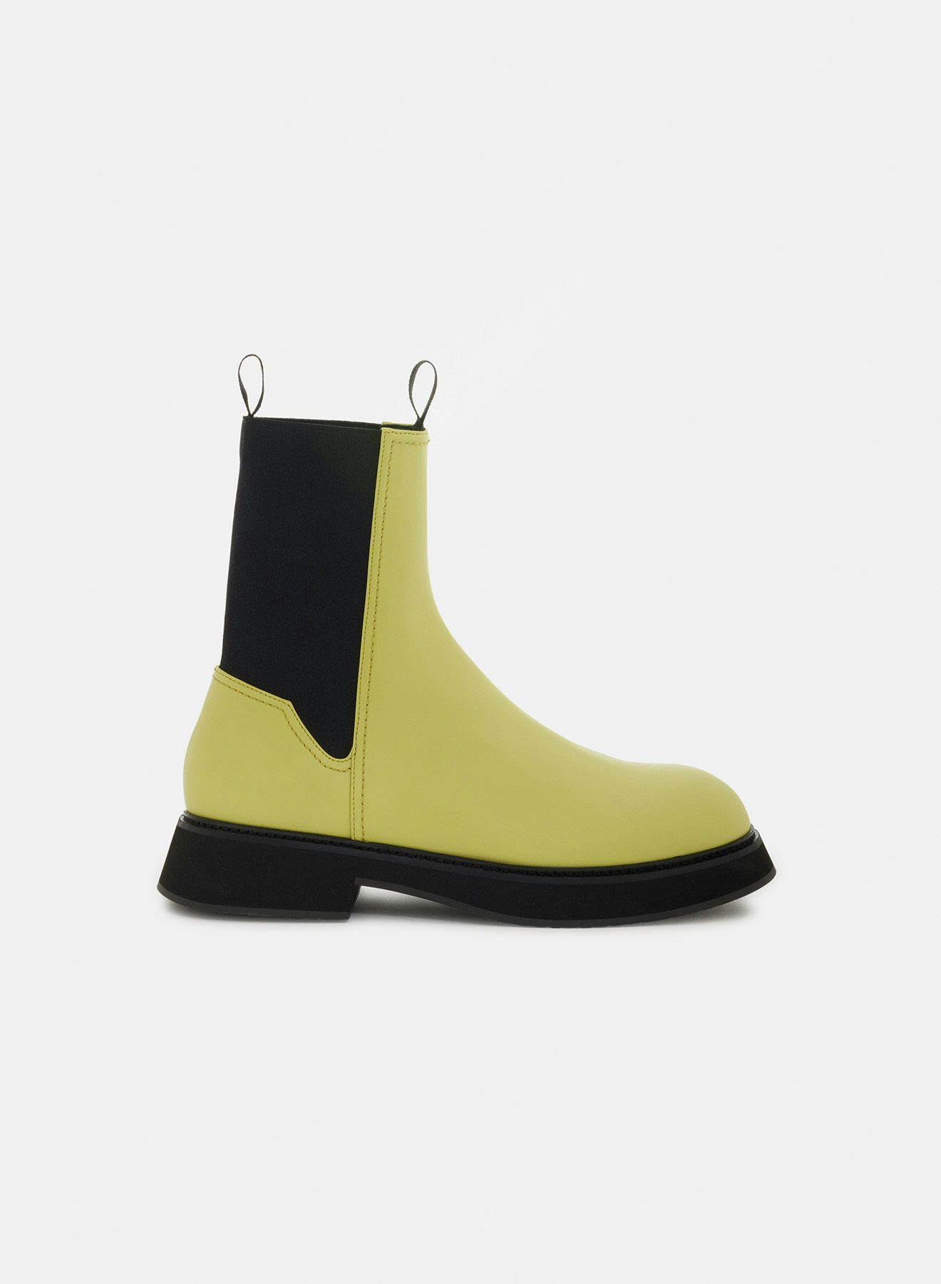 Calf leather boots olive green - Nina Ricci