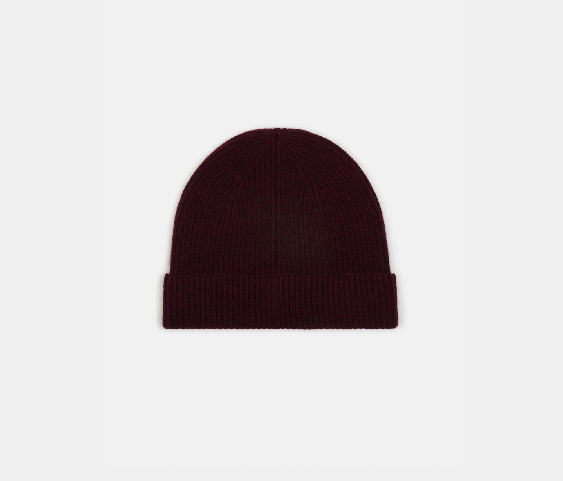 Ribbed wool beanie eggplant - Nina Ricci