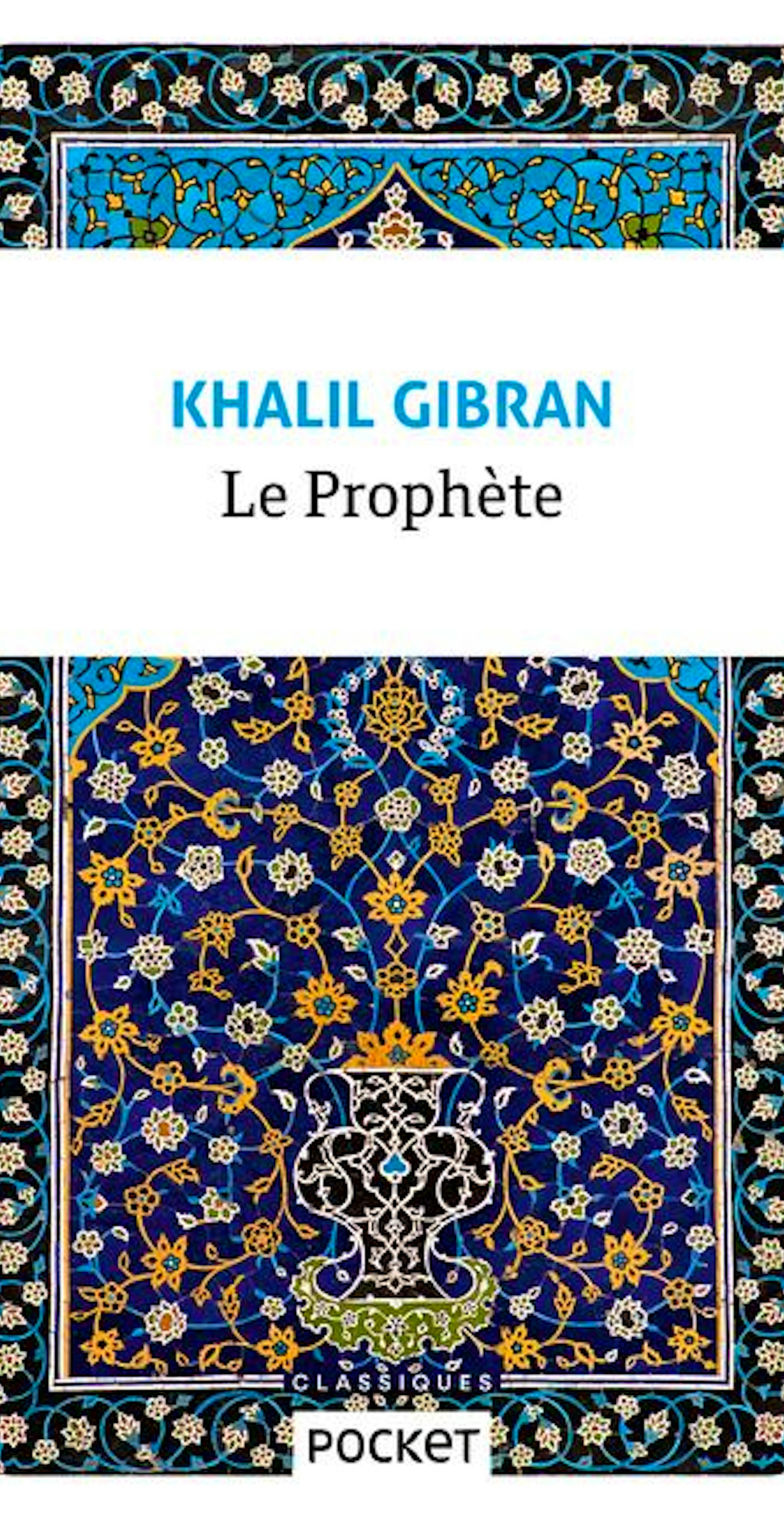 le prophète page de couverture