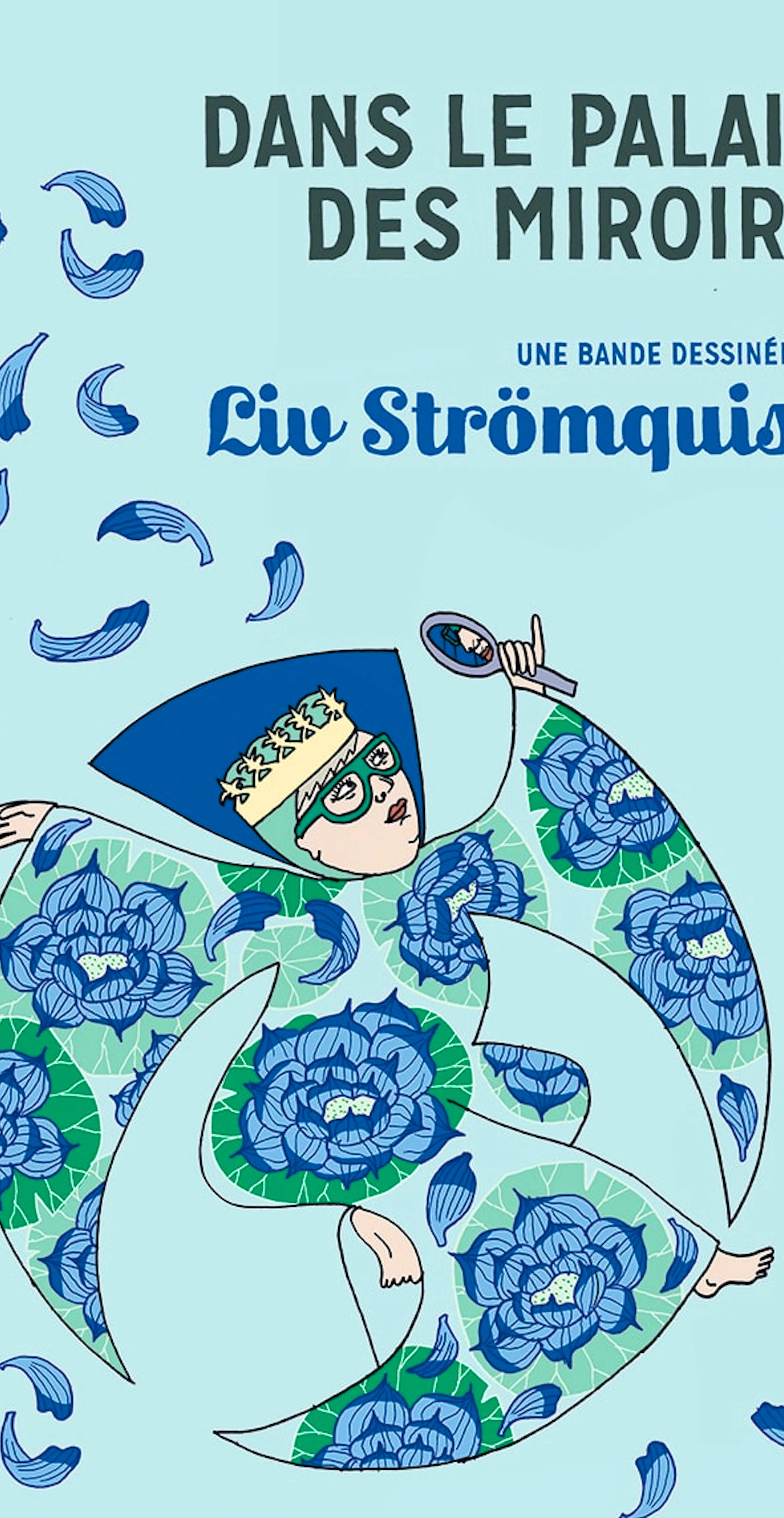 Dans le palais des miroir page de couverture