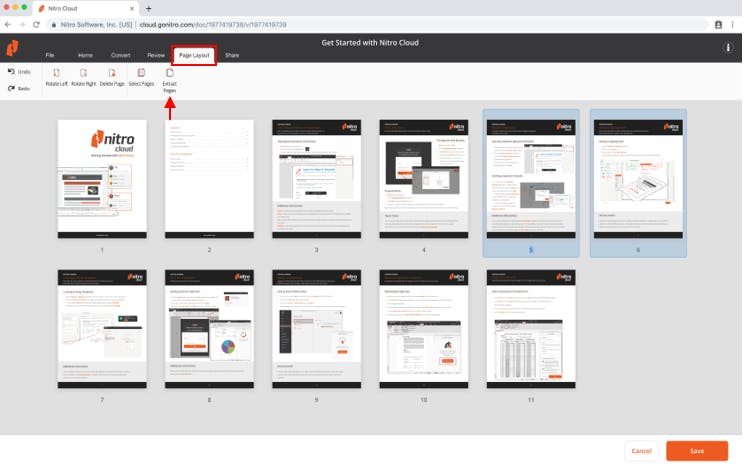 How to Organize PDF Pages | Nitro